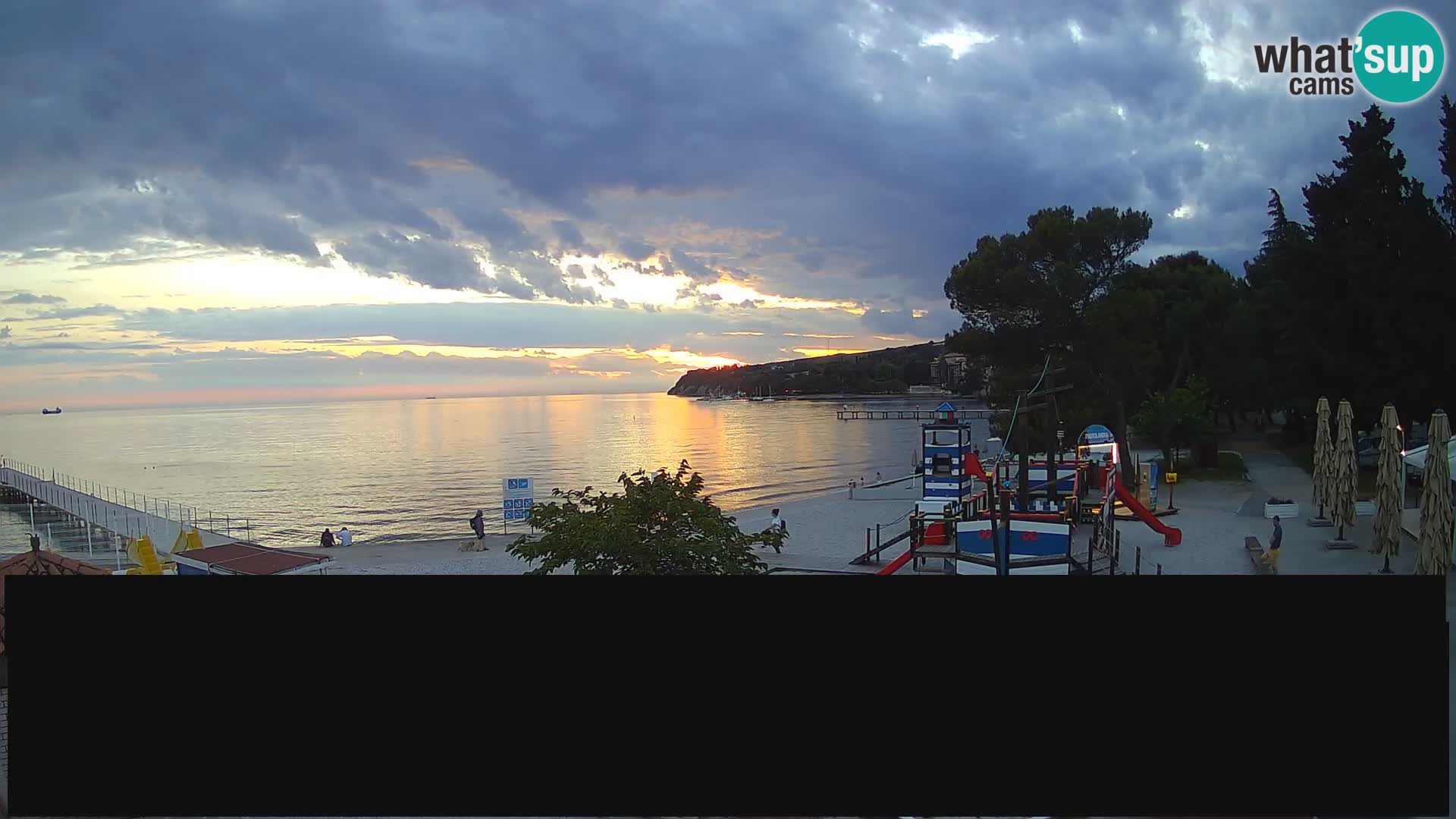 Cámara web en vivo Ankaran – Adria Ankaran Hotel & Resort – Eslovenia