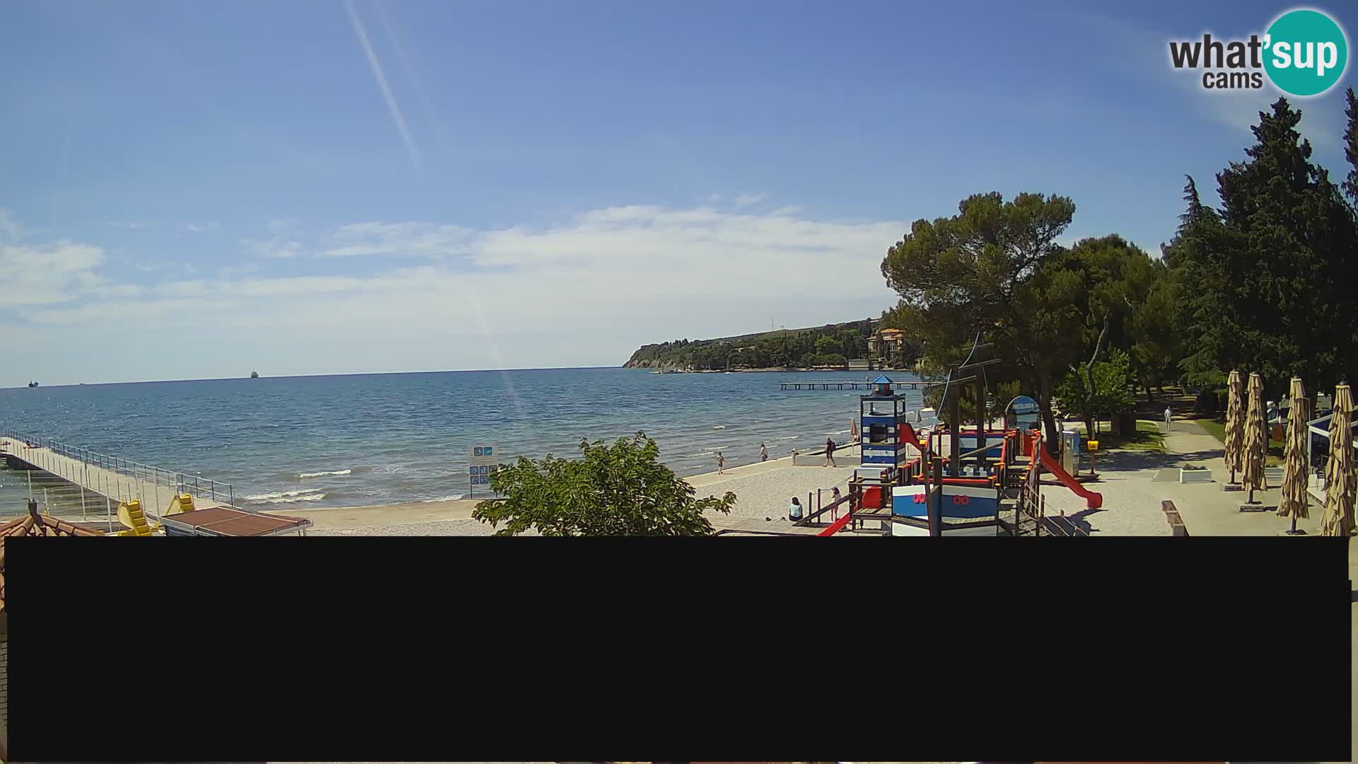 Webcam en direct Ankaran – Adria Ankaran Hotel & Resort – Slovénie