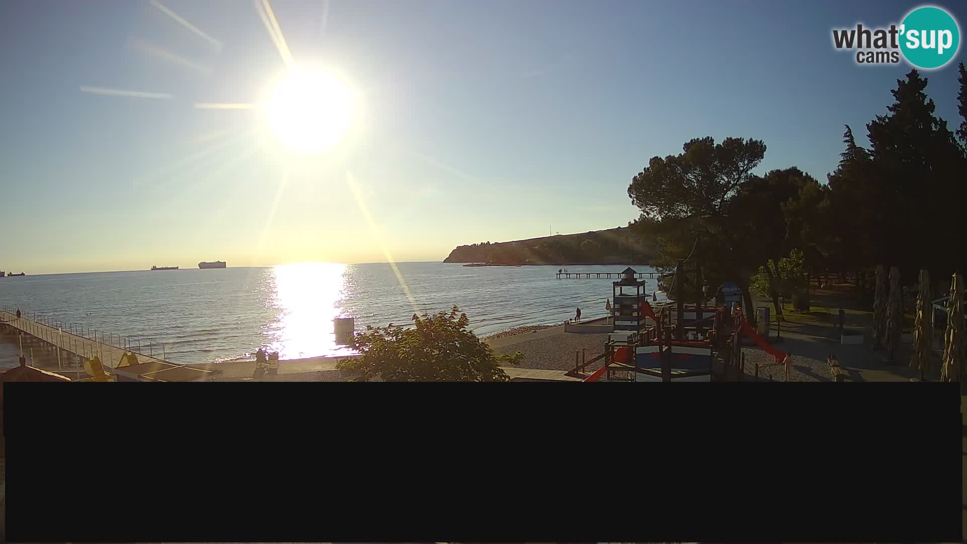 Cámara web en vivo Ankaran – Adria Ankaran Hotel & Resort – Eslovenia
