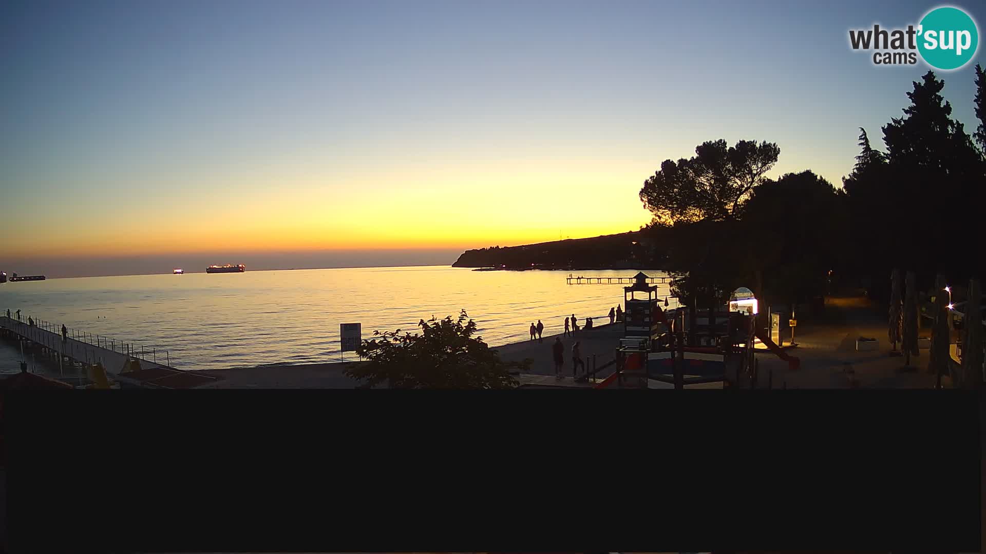 Webcam en direct Ankaran – Adria Ankaran Hotel & Resort – Slovénie