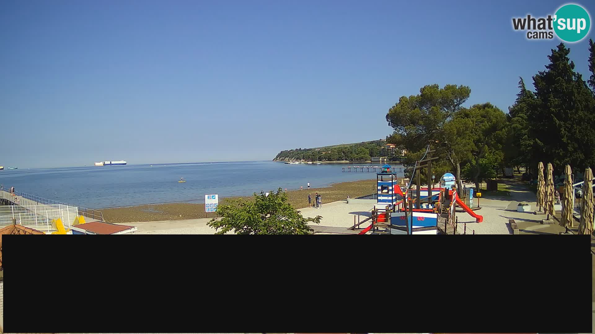 Webcam en direct Ankaran – Adria Ankaran Hotel & Resort – Slovénie