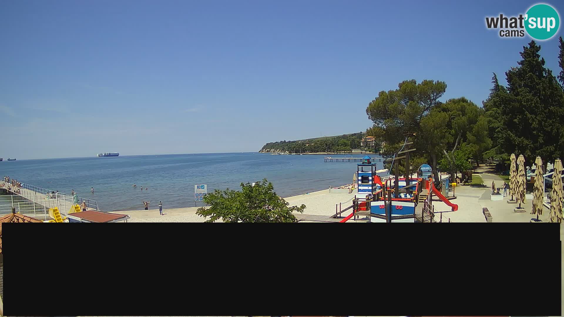 Webcam en direct Ankaran – Adria Ankaran Hotel & Resort – Slovénie