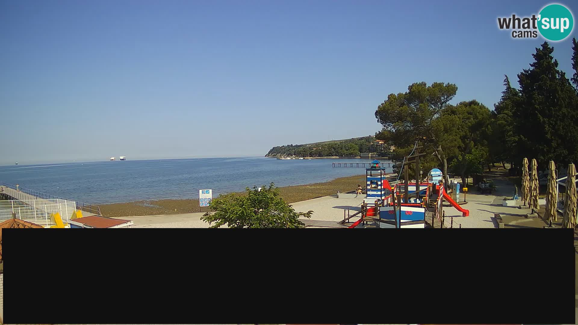 Live webcam Ankarano – Adria Ankaran Hotel & Resort – Slovenia