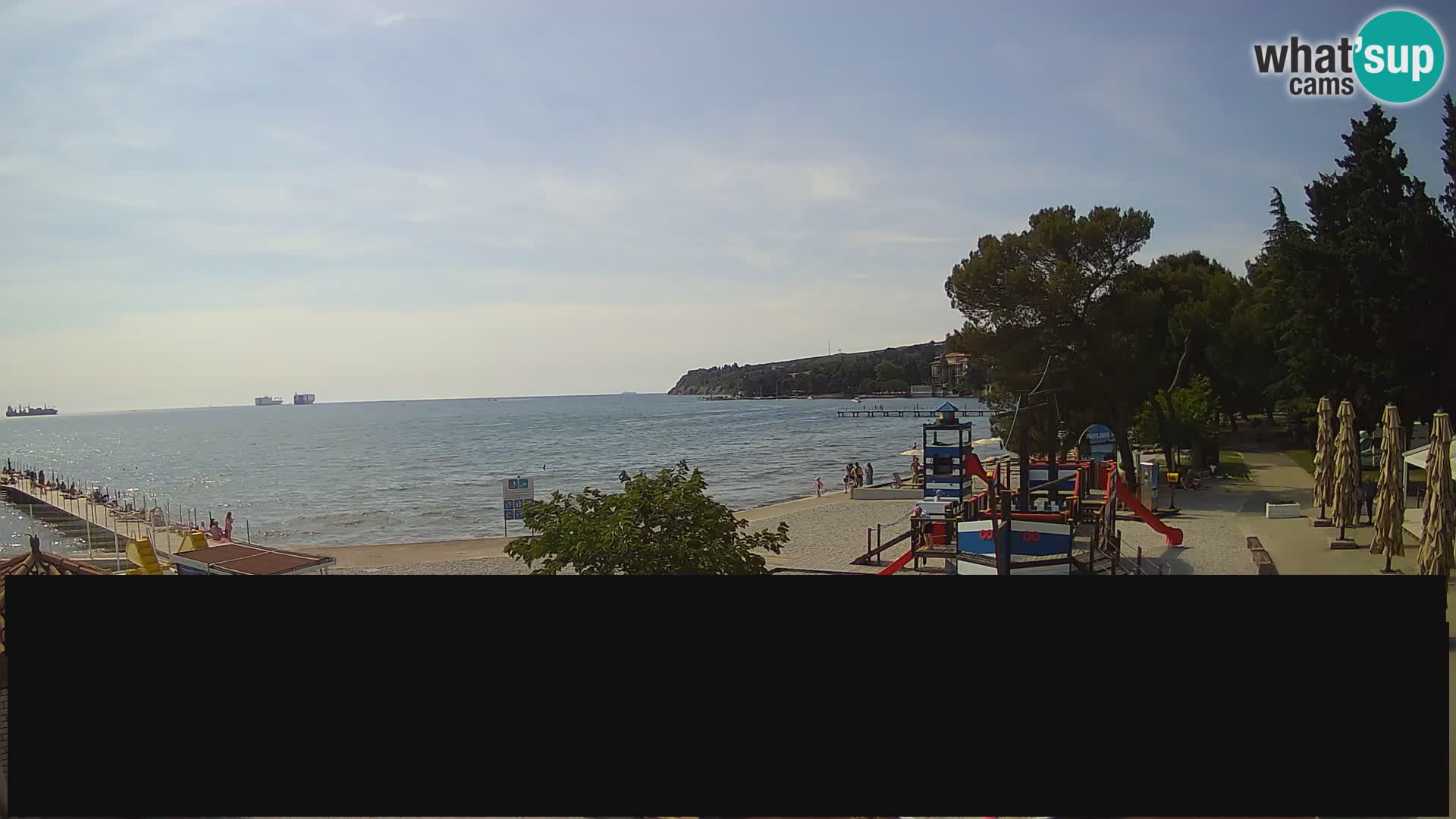 Webcam en direct Ankaran – Adria Ankaran Hotel & Resort – Slovénie