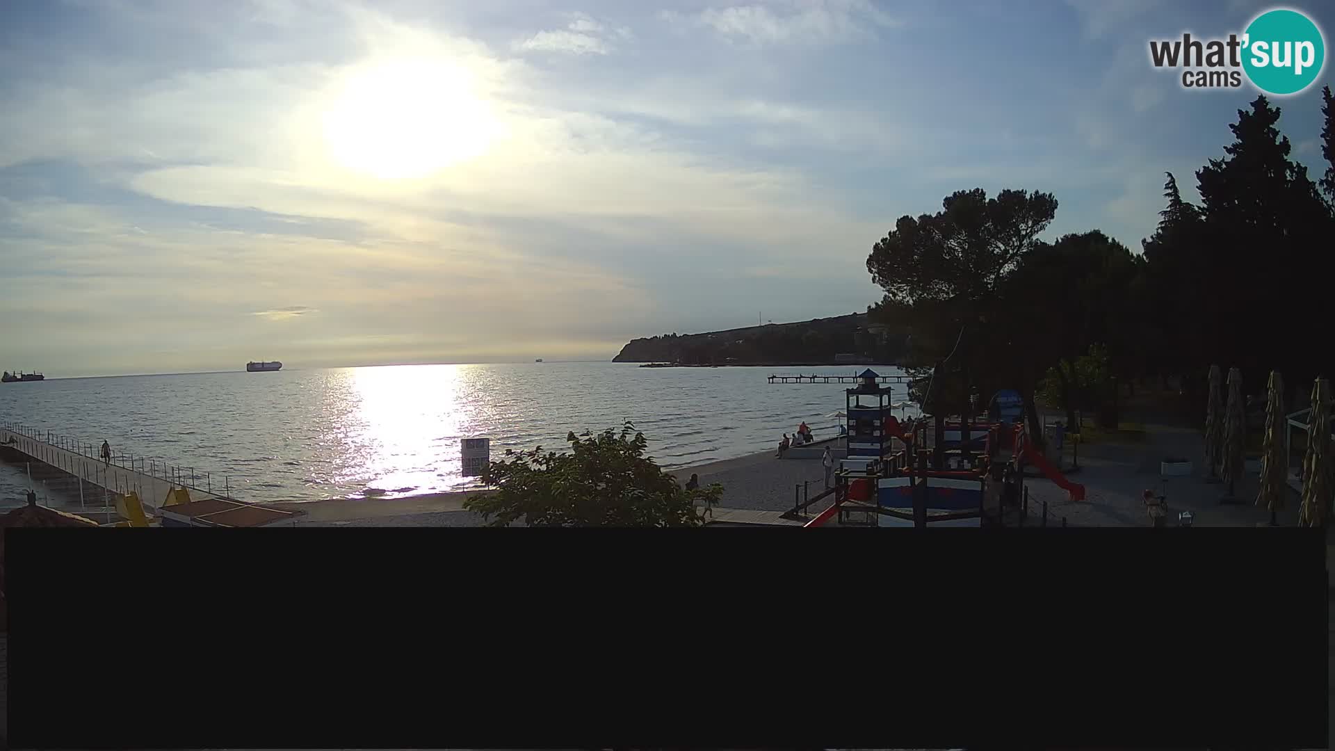 Webcam en direct Ankaran – Adria Ankaran Hotel & Resort – Slovénie