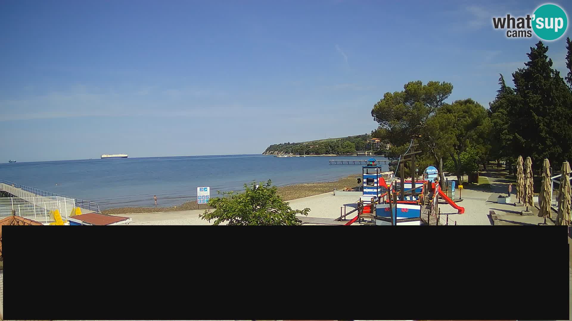 Live webcam Ankarano – Adria Ankaran Hotel & Resort – Slovenia