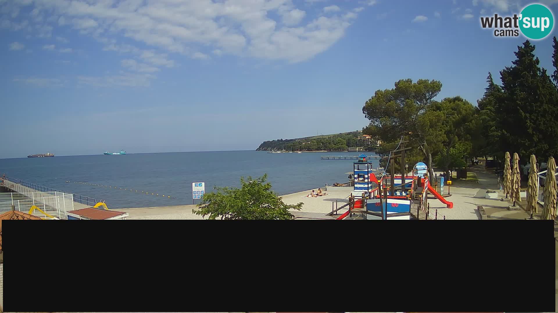 Live webcam Ankarano – Adria Ankaran Hotel & Resort – Slovenia