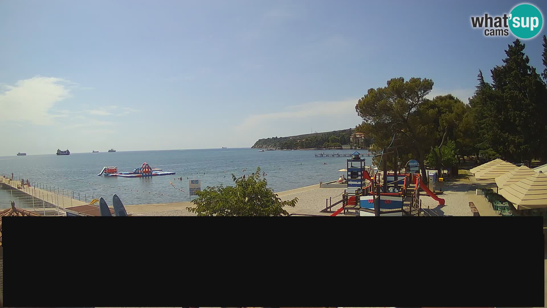 Web kamera uživo Ankaran – Adria Ankaran Hotel & Resort – Slovenija