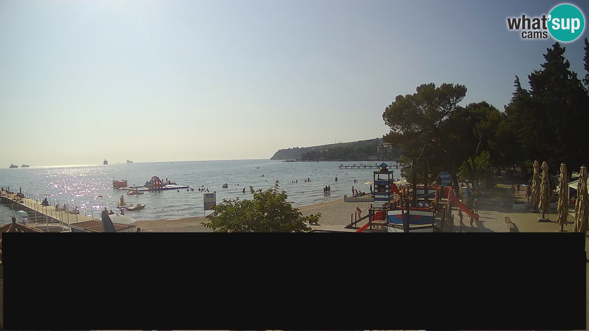 Live webcam Ankaran – Adria Ankaran Hotel & Resort – Slovenia