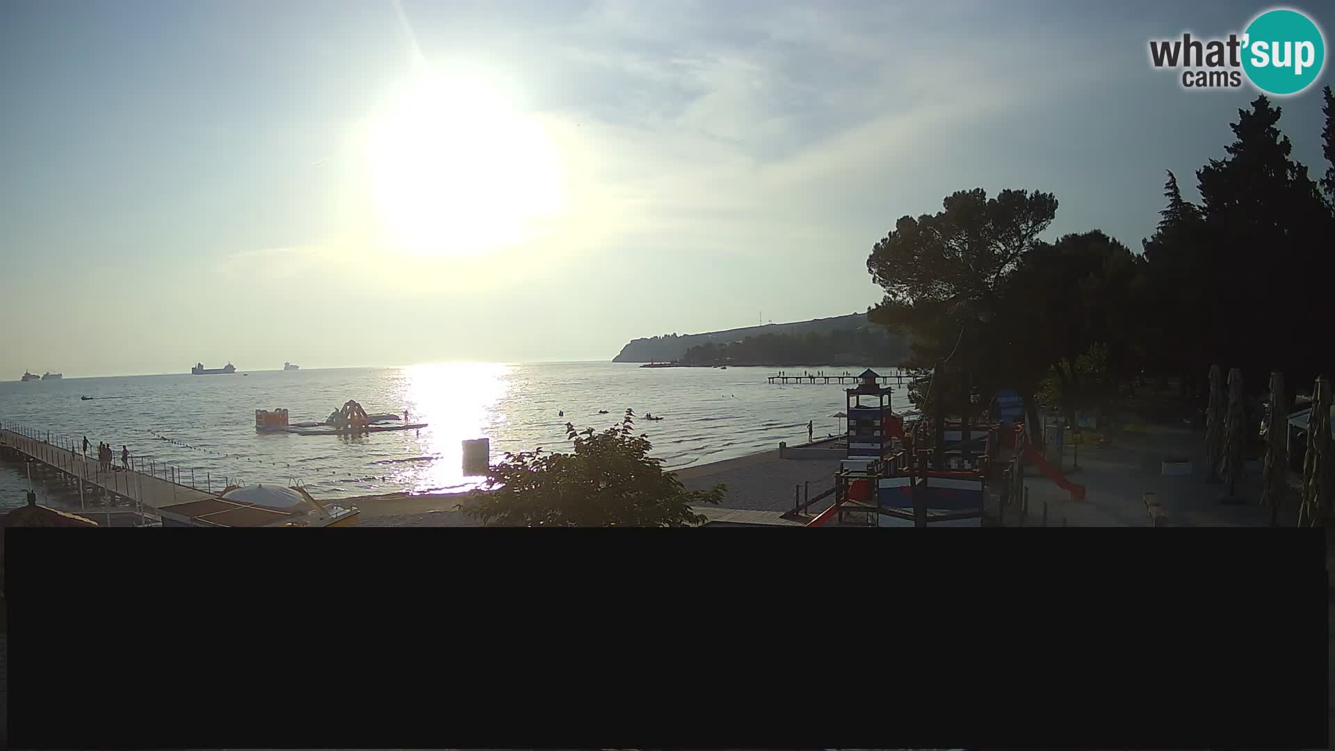 Live webcam Ankaran – Adria Ankaran Hotel & Resort – Slovenia