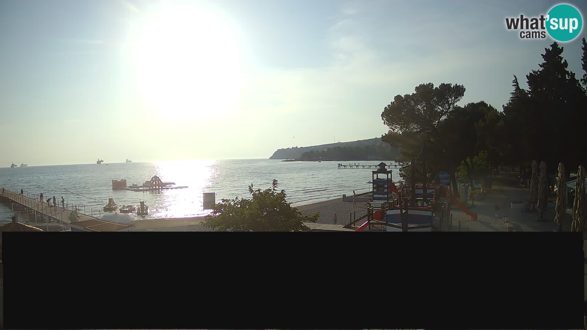 Live webcam Ankaran – Adria Ankaran Hotel & Resort – Slovenia