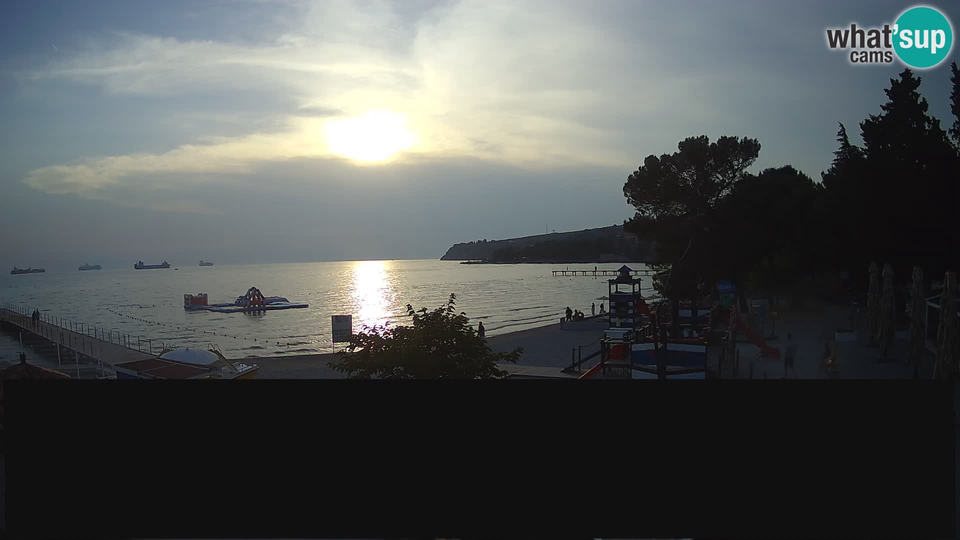 Live webcam Ankaran – Adria Ankaran Hotel & Resort – Slovenia