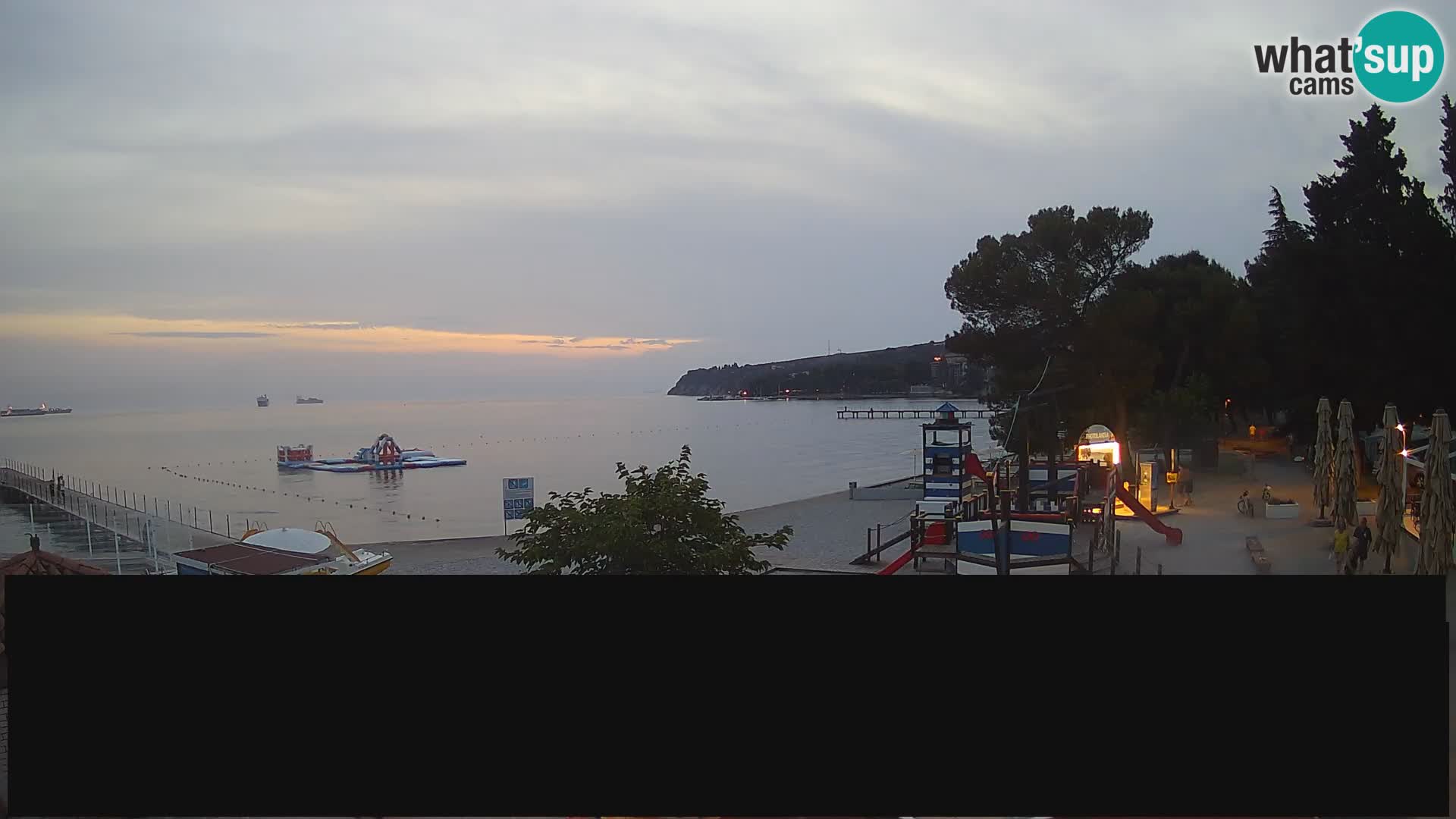 Live webcam Ankarano – Adria Ankaran Hotel & Resort – Slovenia