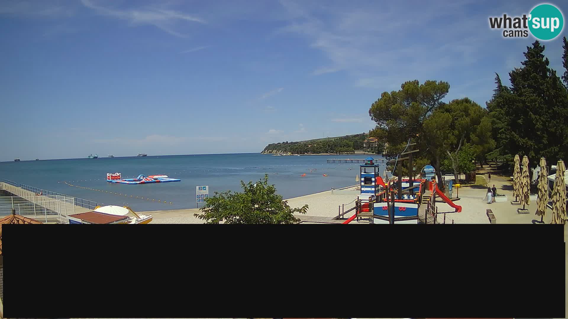 Live Webcam Ankaran – Adria Ankaran Hotel & Resort – Slowenien