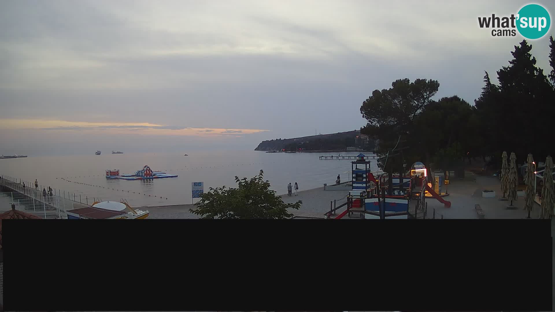 Cámara web en vivo Ankaran – Adria Ankaran Hotel & Resort – Eslovenia