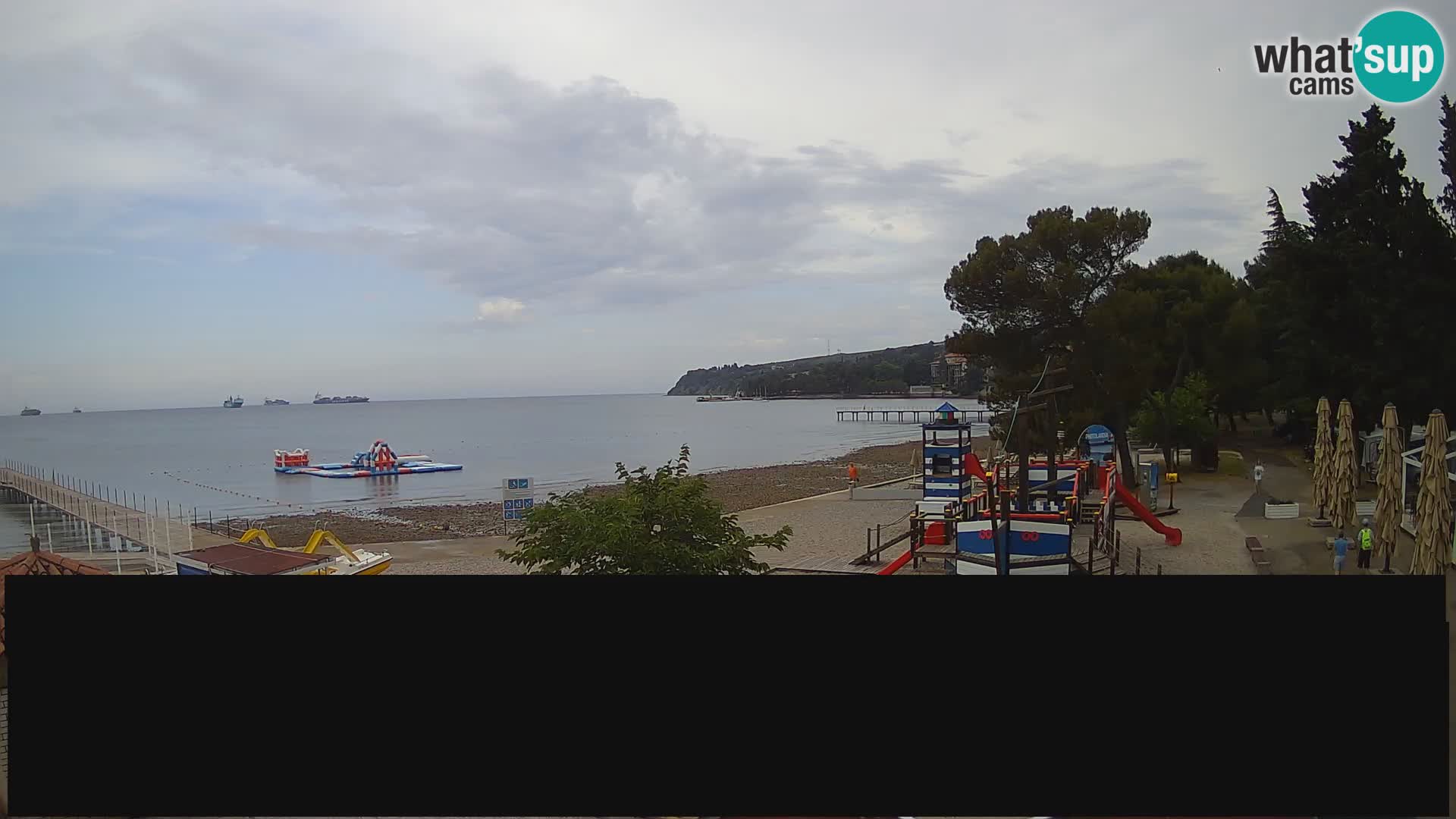 Live webcam Ankaran – Adria Ankaran Hotel & Resort – Slovenia