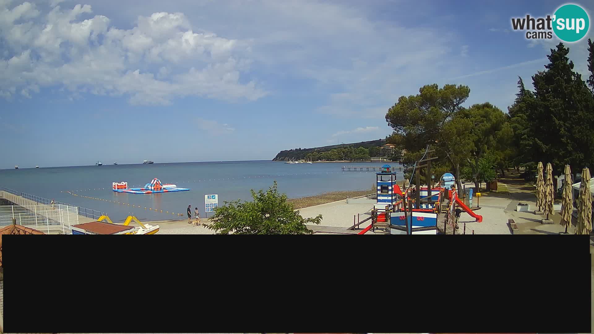 Live webcam Ankarano – Adria Ankaran Hotel & Resort – Slovenia
