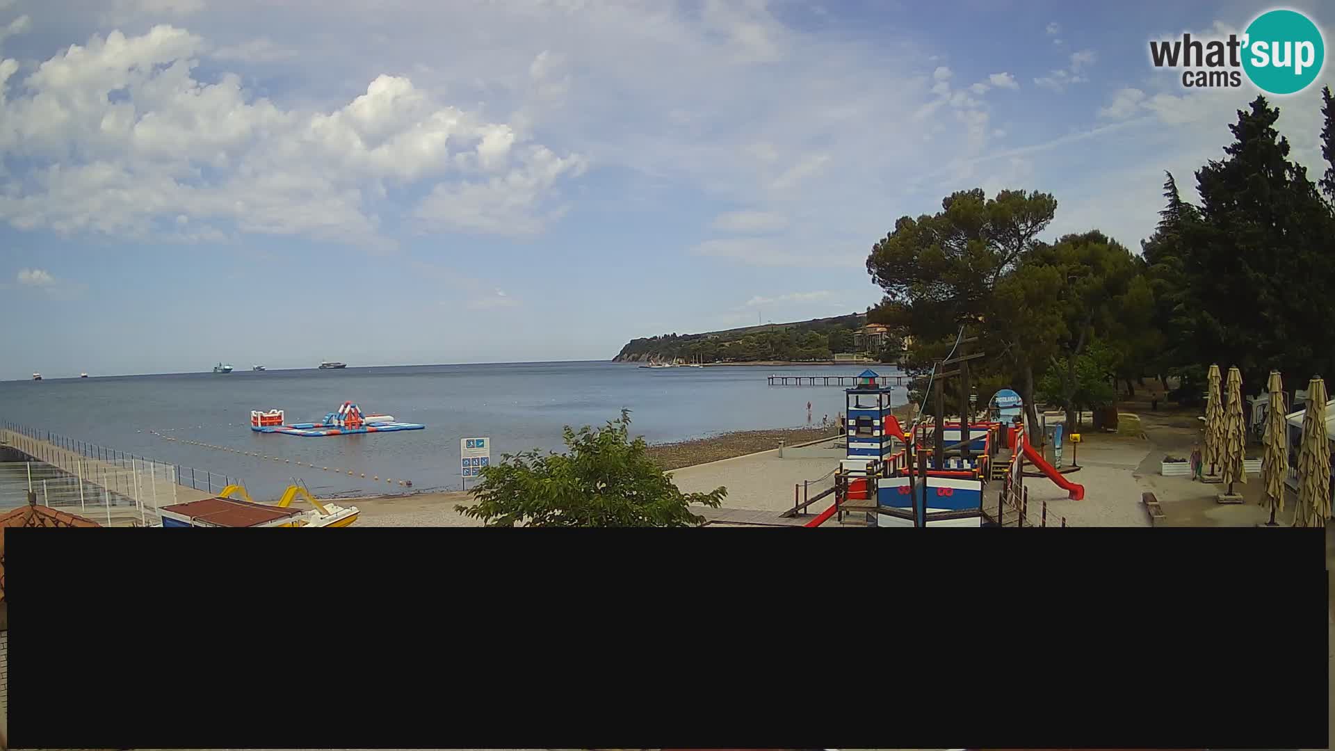 Live webcam Ankaran – Adria Ankaran Hotel & Resort – Slovenia