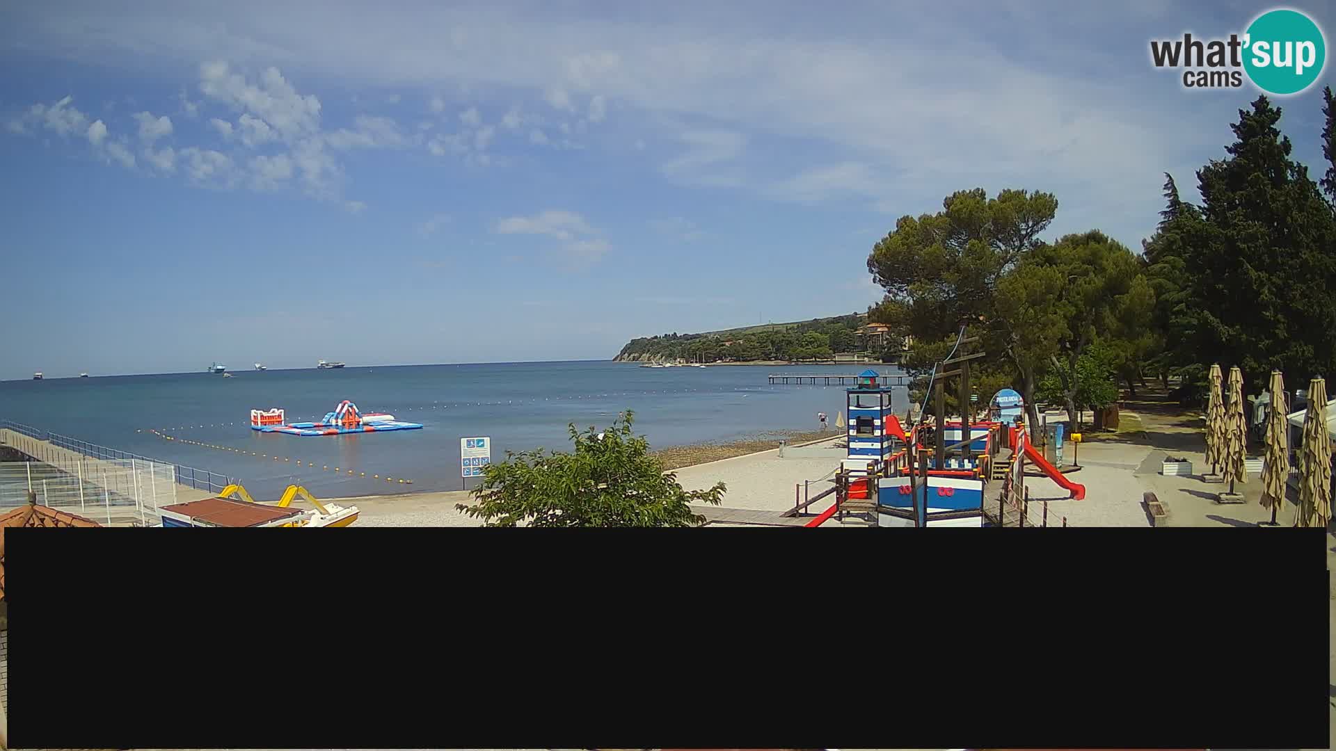 Live webcam Ankarano – Adria Ankaran Hotel & Resort – Slovenia