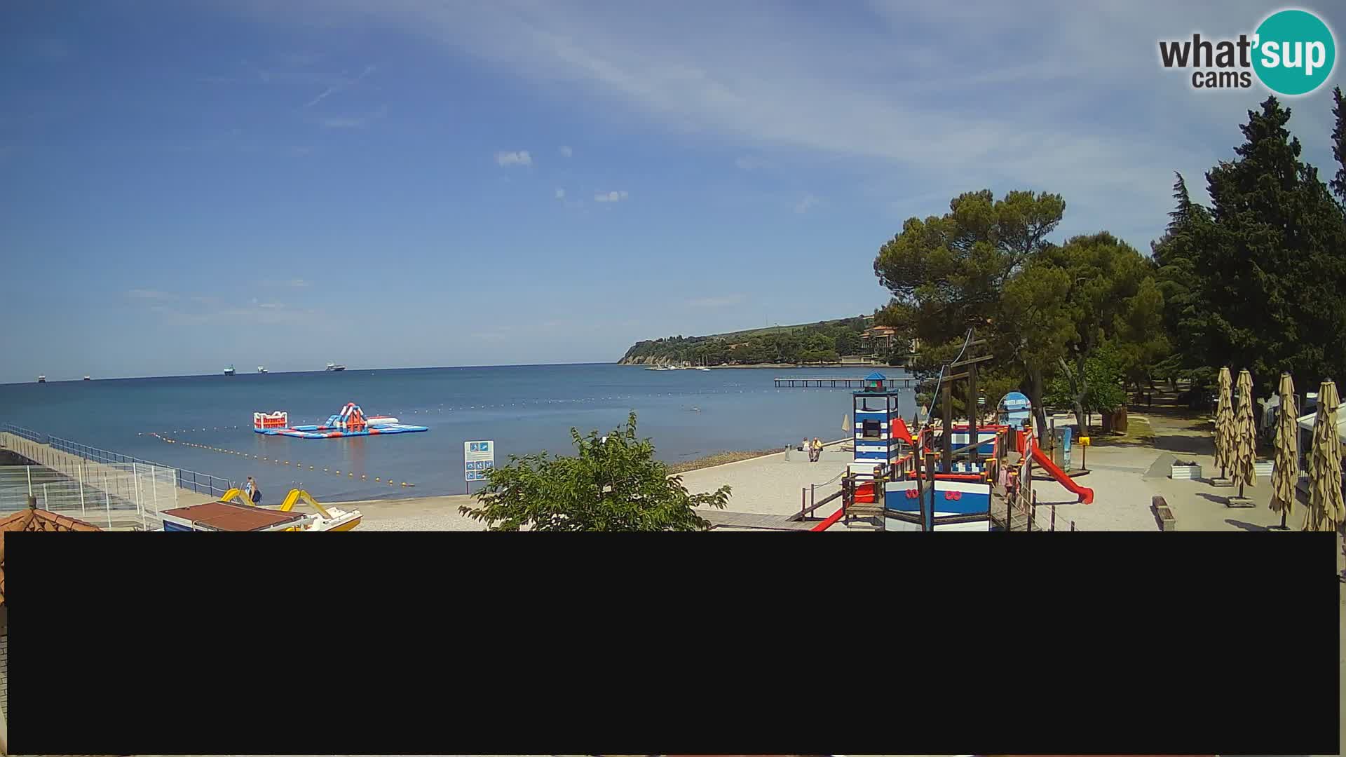 Live webcam Ankarano – Adria Ankaran Hotel & Resort – Slovenia