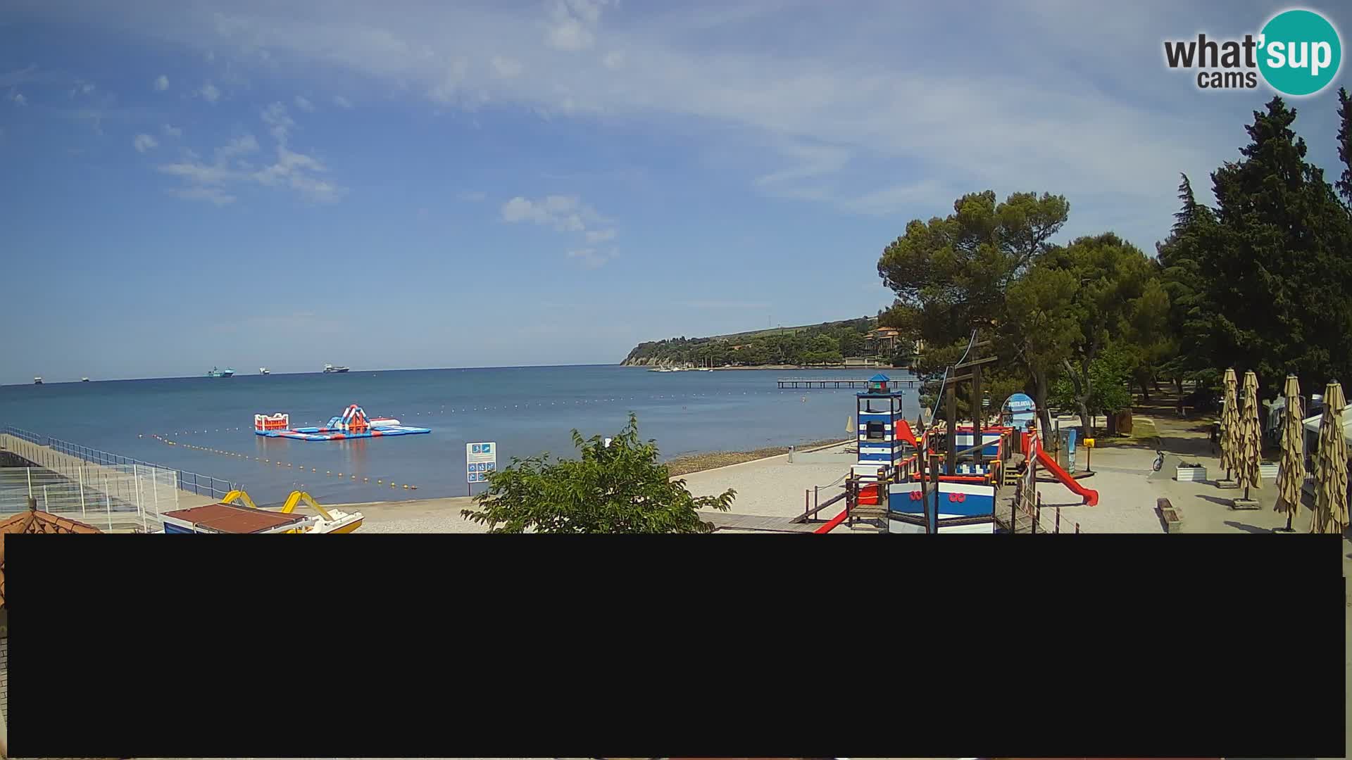 Live webcam Ankaran – Adria Ankaran Hotel & Resort – Slovenia