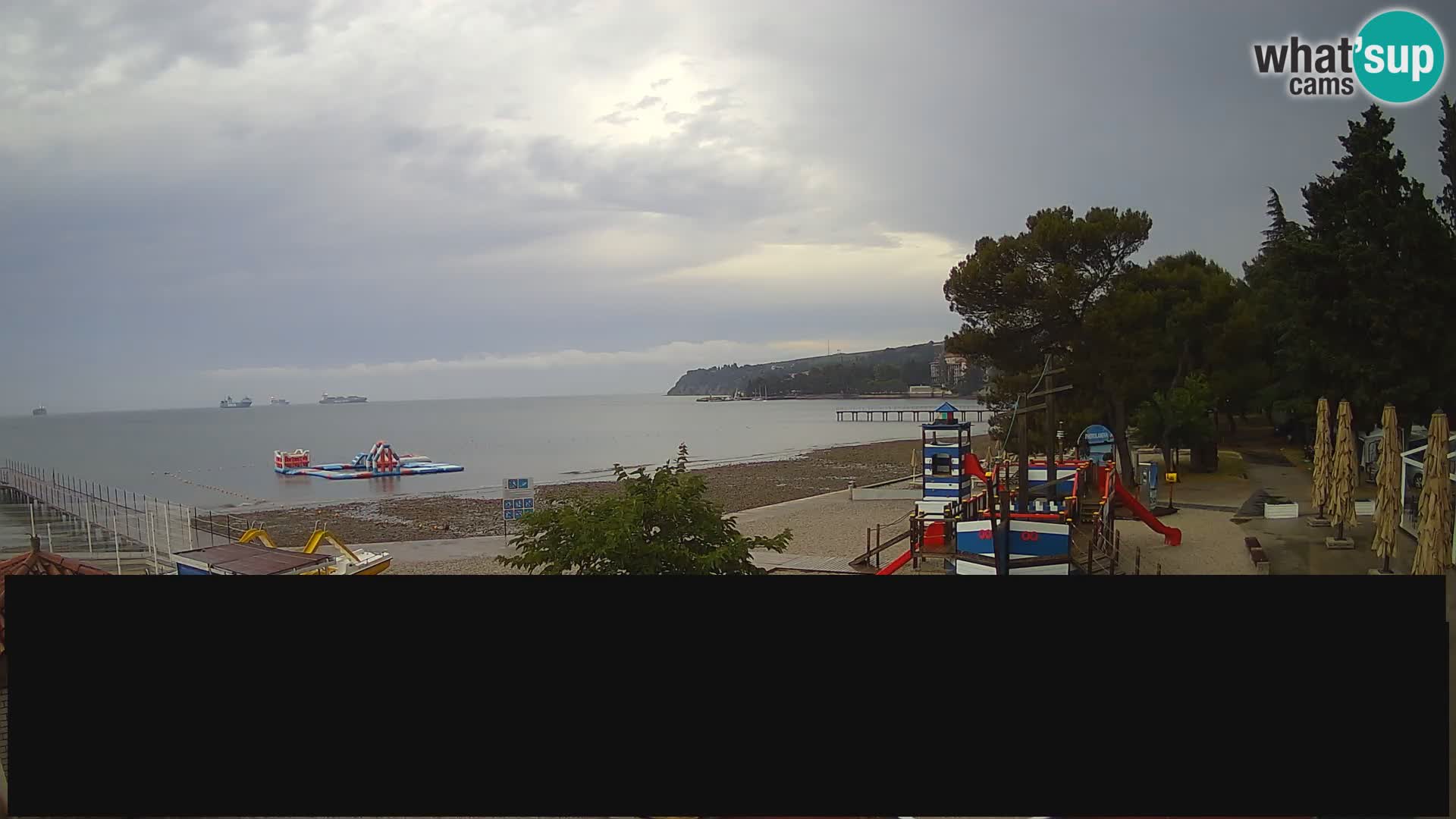 Cámara web en vivo Ankaran – Adria Ankaran Hotel & Resort – Eslovenia