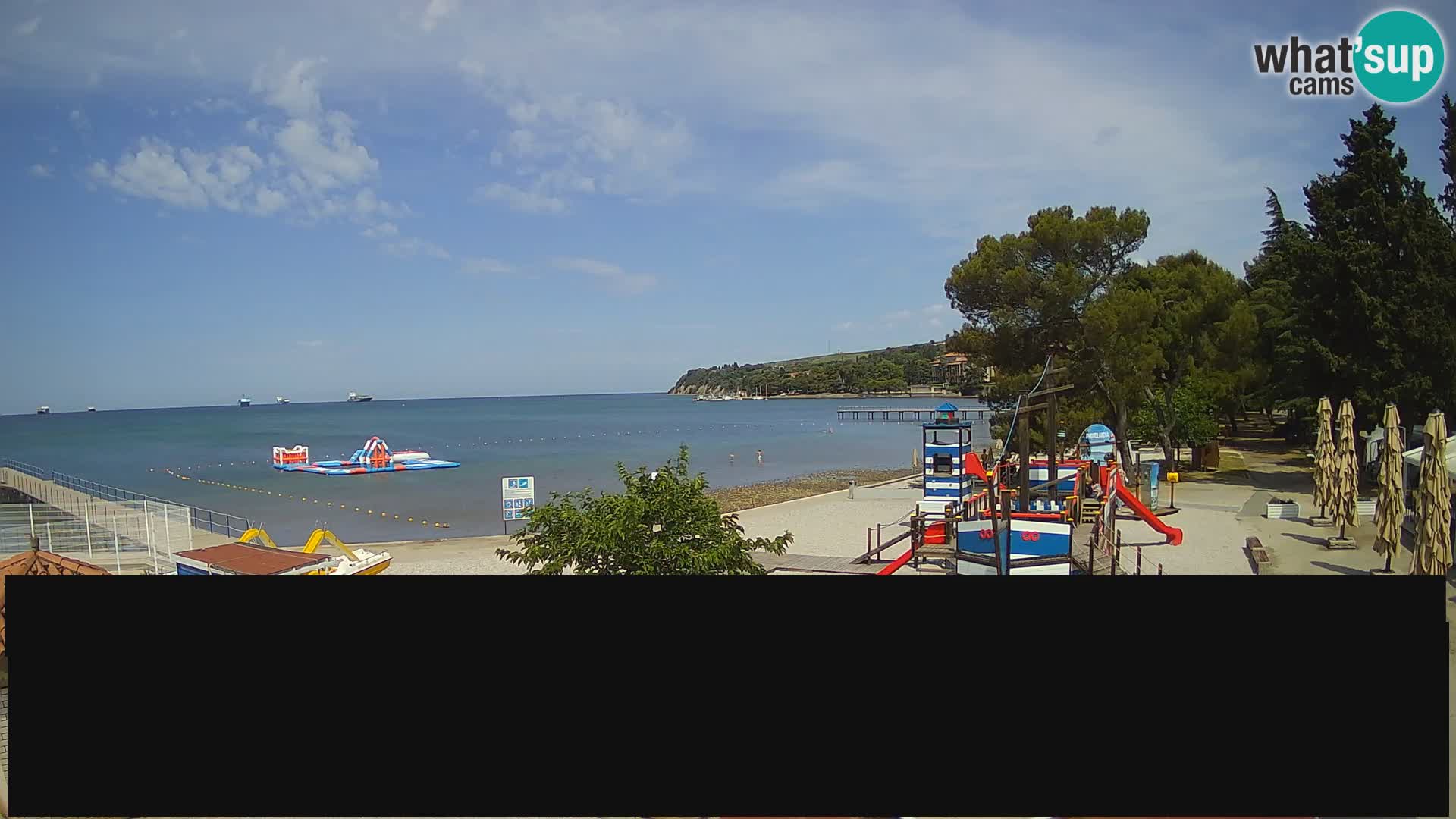 Web kamera uživo Ankaran – Adria Ankaran Hotel & Resort – Slovenija