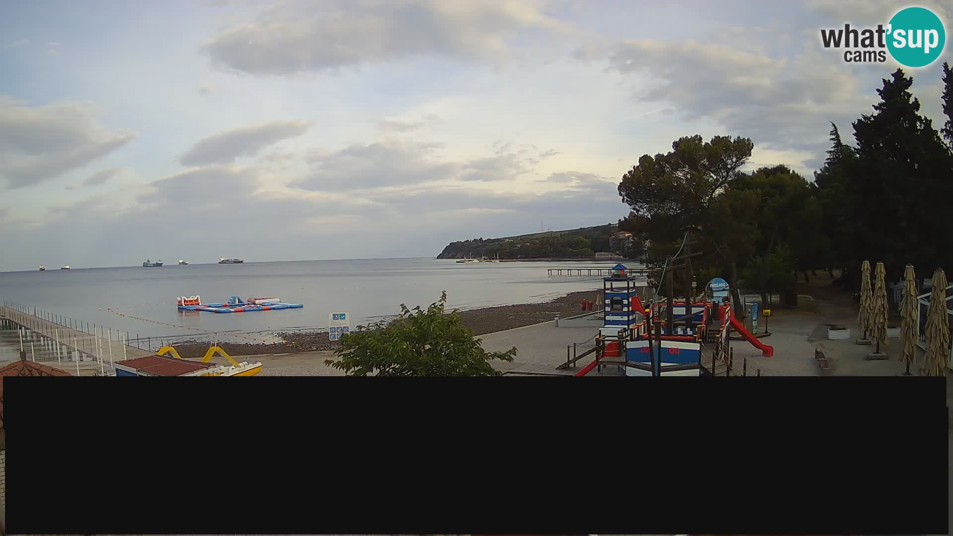 Webcam en direct Ankaran – Adria Ankaran Hotel & Resort – Slovénie