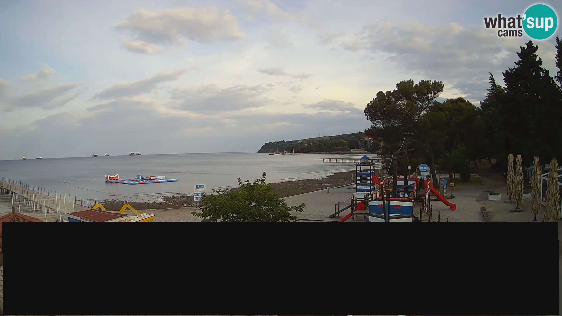 Webcam en direct Ankaran – Adria Ankaran Hotel & Resort – Slovénie