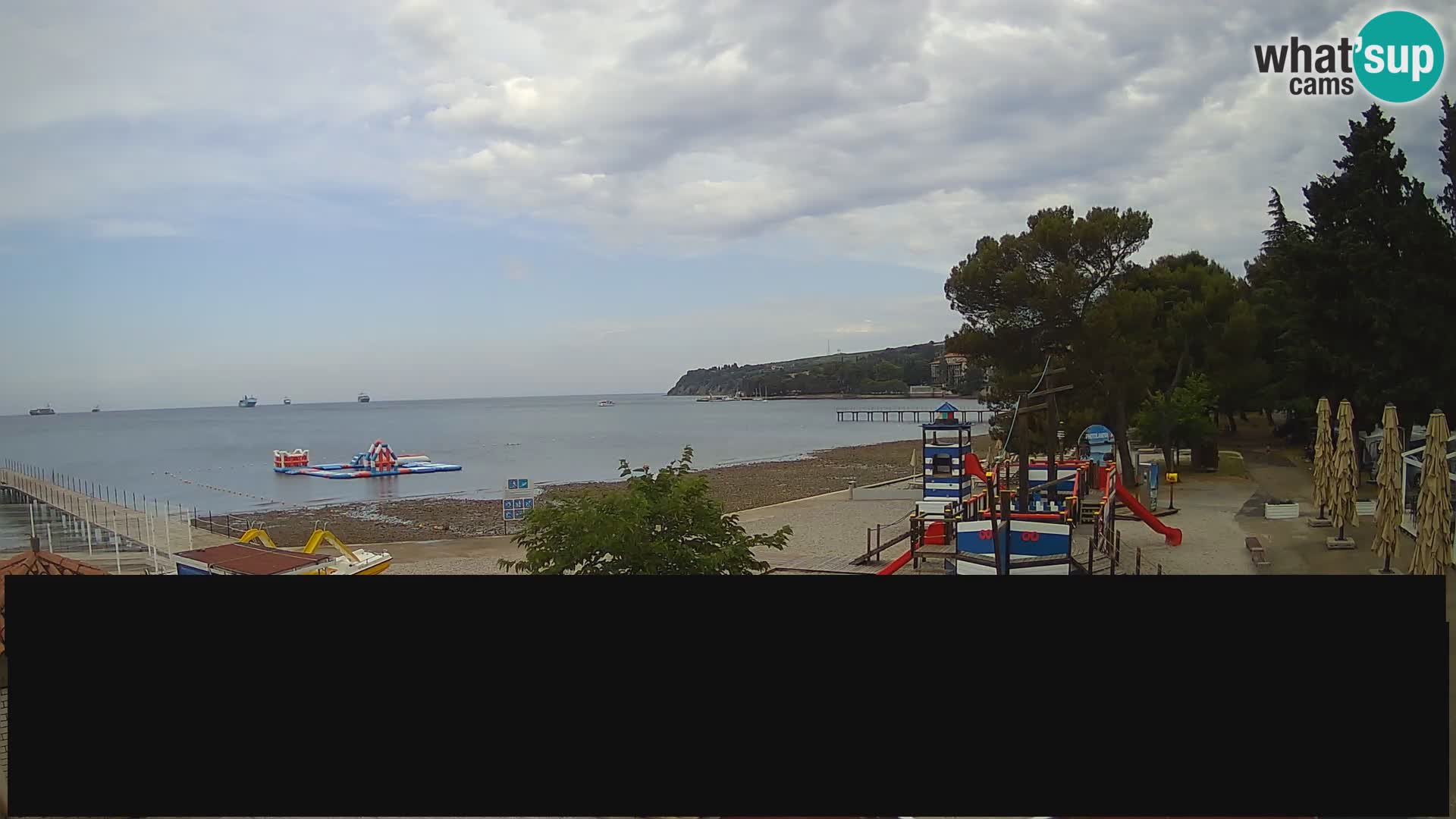 Live webcam Ankaran – Adria Ankaran Hotel & Resort – Slovenia