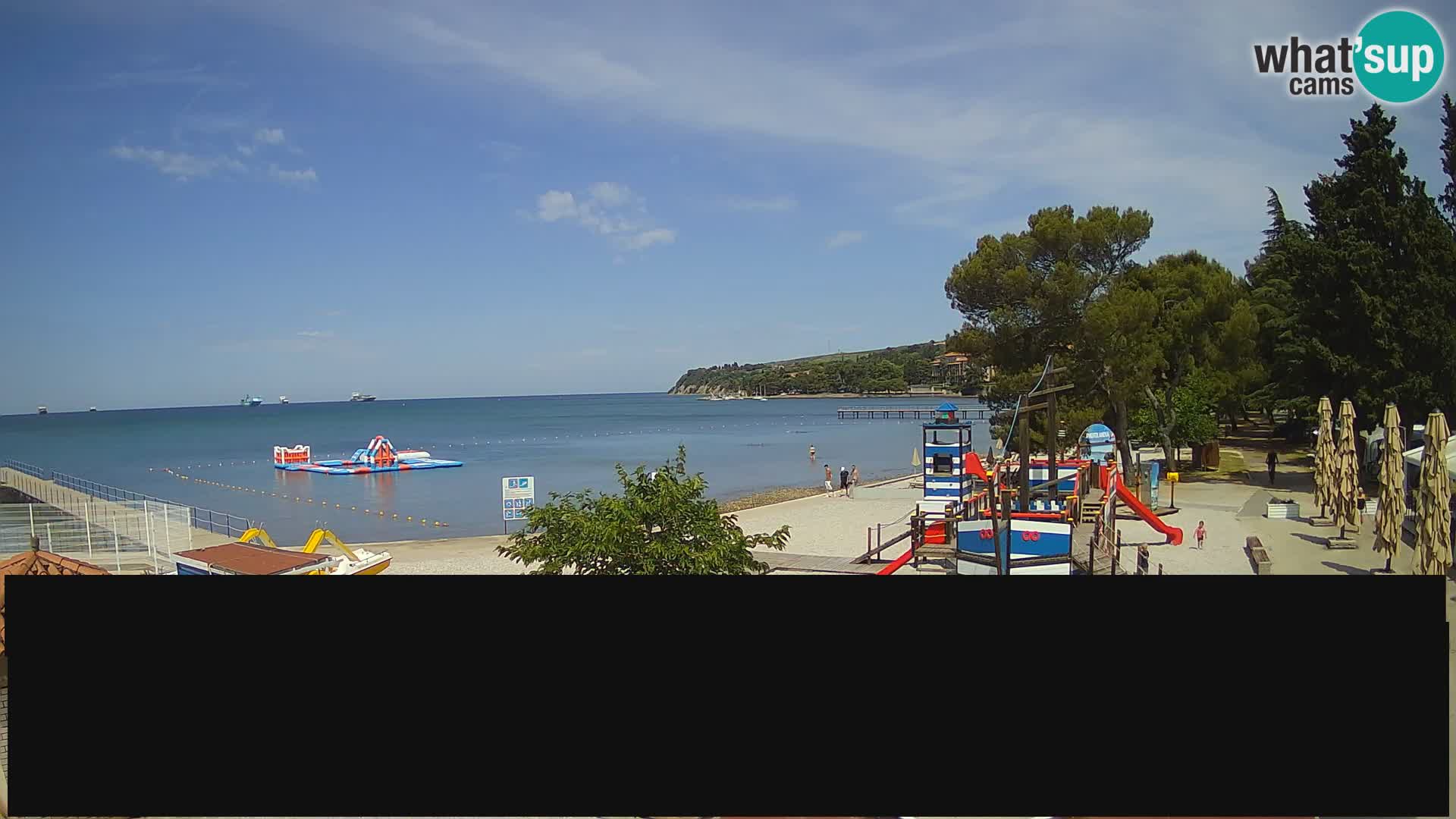 Live webcam Ankarano – Adria Ankaran Hotel & Resort – Slovenia