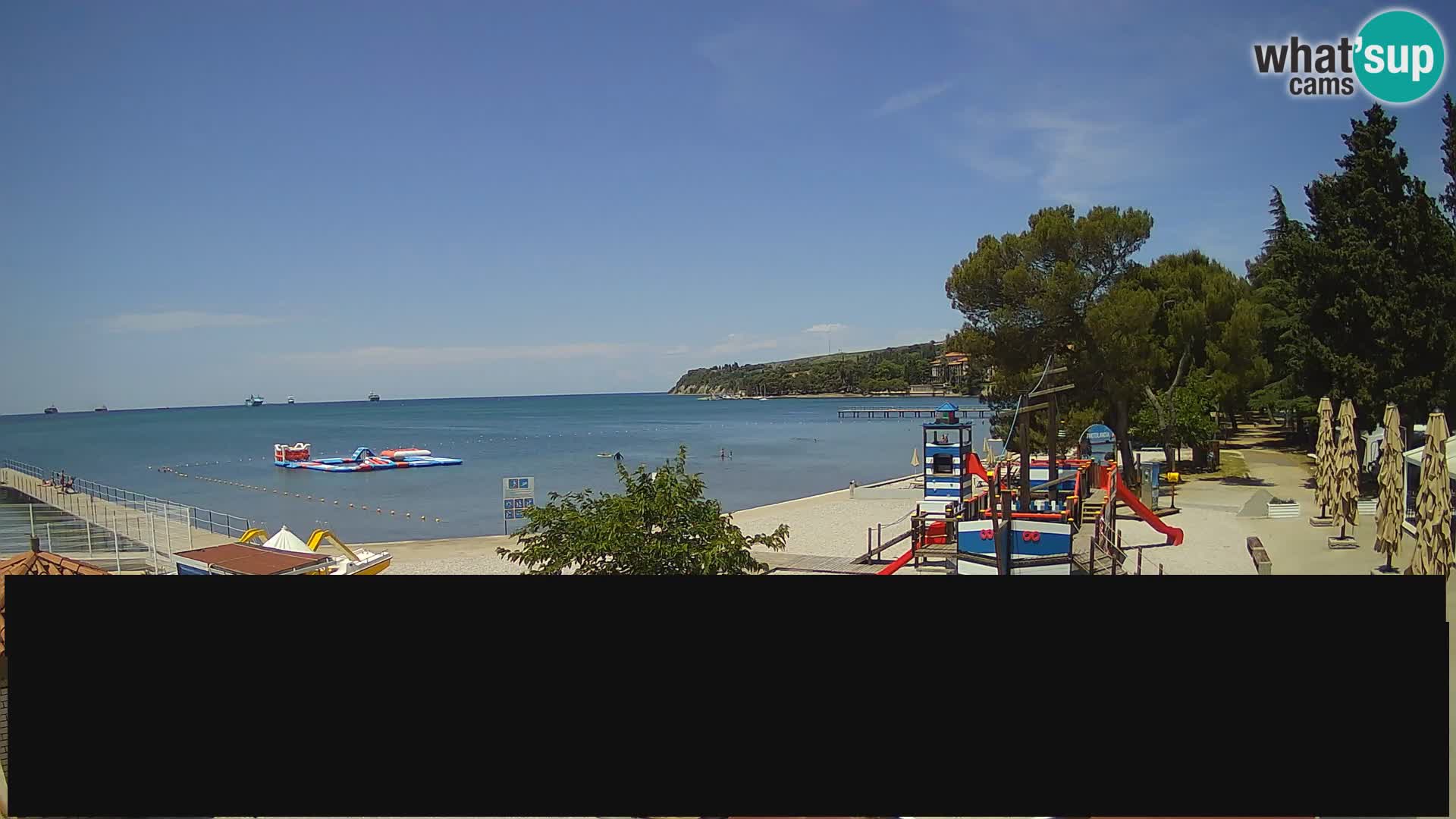 Webcam en direct Ankaran – Adria Ankaran Hotel & Resort – Slovénie