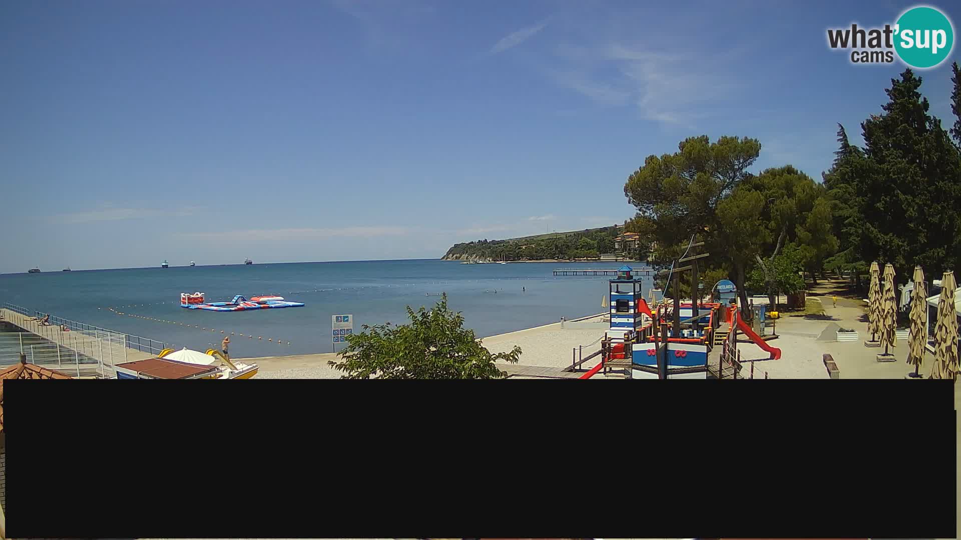 Webcam en direct Ankaran – Adria Ankaran Hotel & Resort – Slovénie
