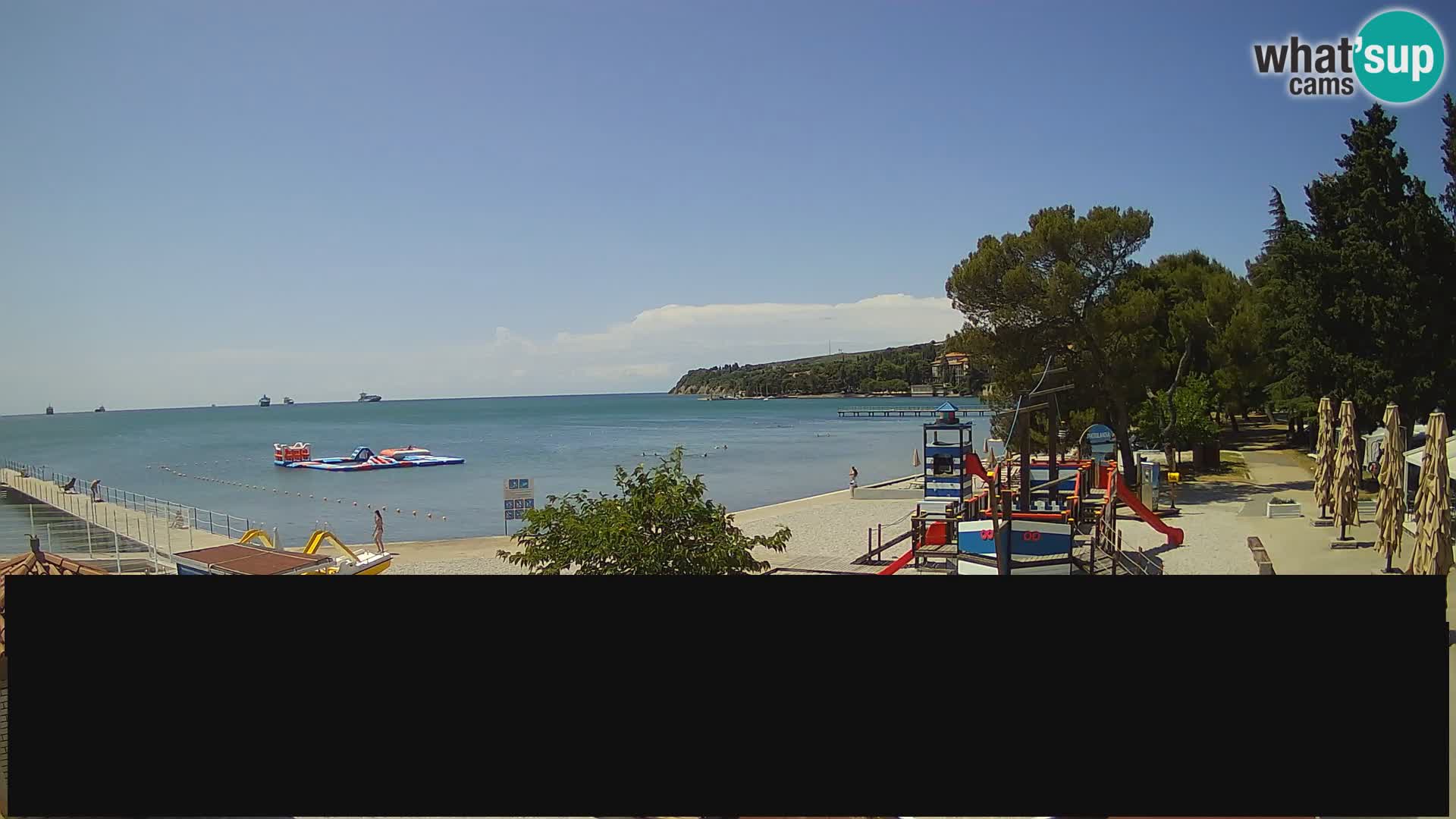 Web kamera uživo Ankaran – Adria Ankaran Hotel & Resort – Slovenija