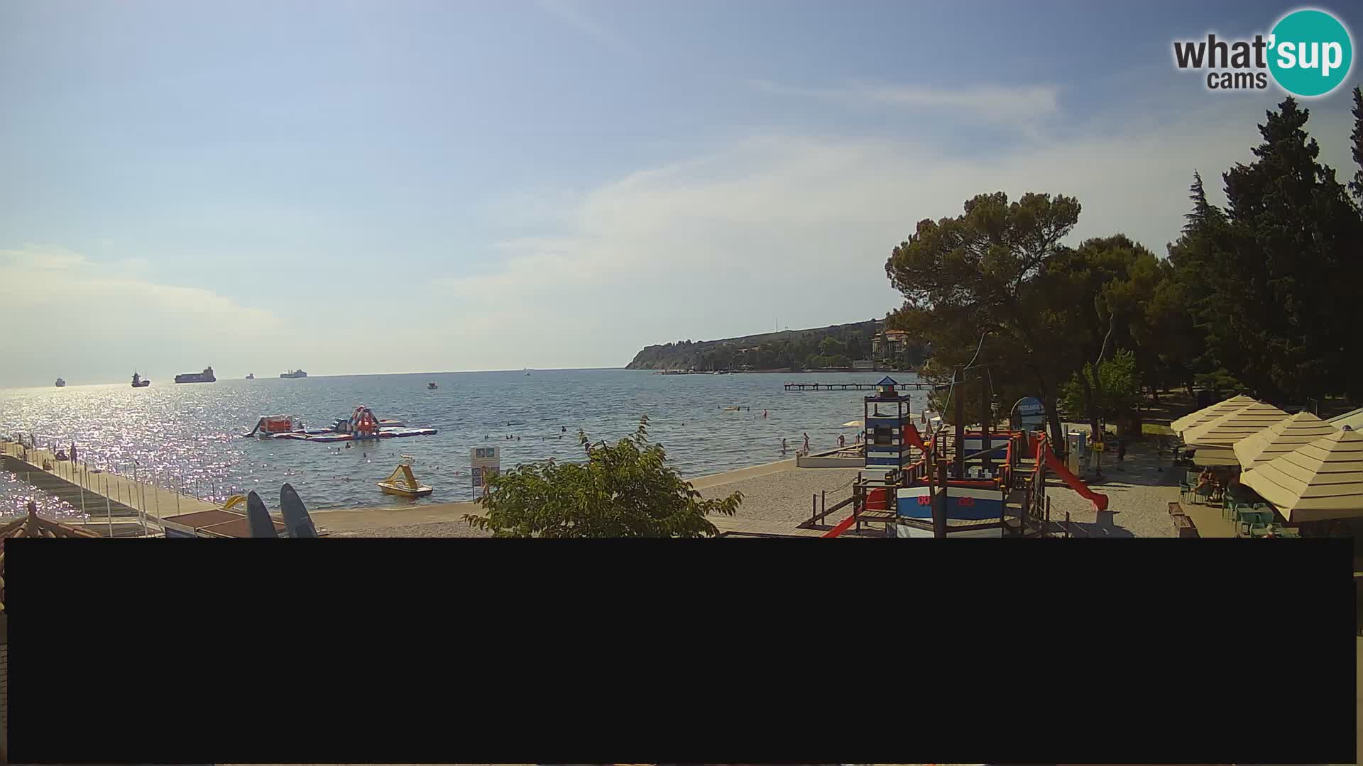 Live webcam Ankaran – Adria Ankaran Hotel & Resort – Slovenia