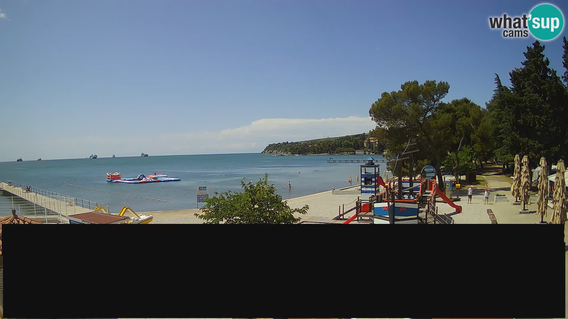 Web kamera uživo Ankaran – Adria Ankaran Hotel & Resort – Slovenija