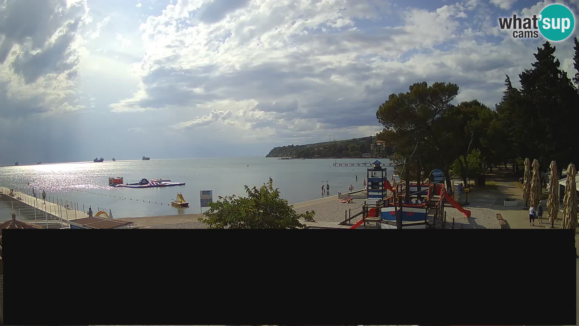 Web kamera uživo Ankaran – Adria Ankaran Hotel & Resort – Slovenija