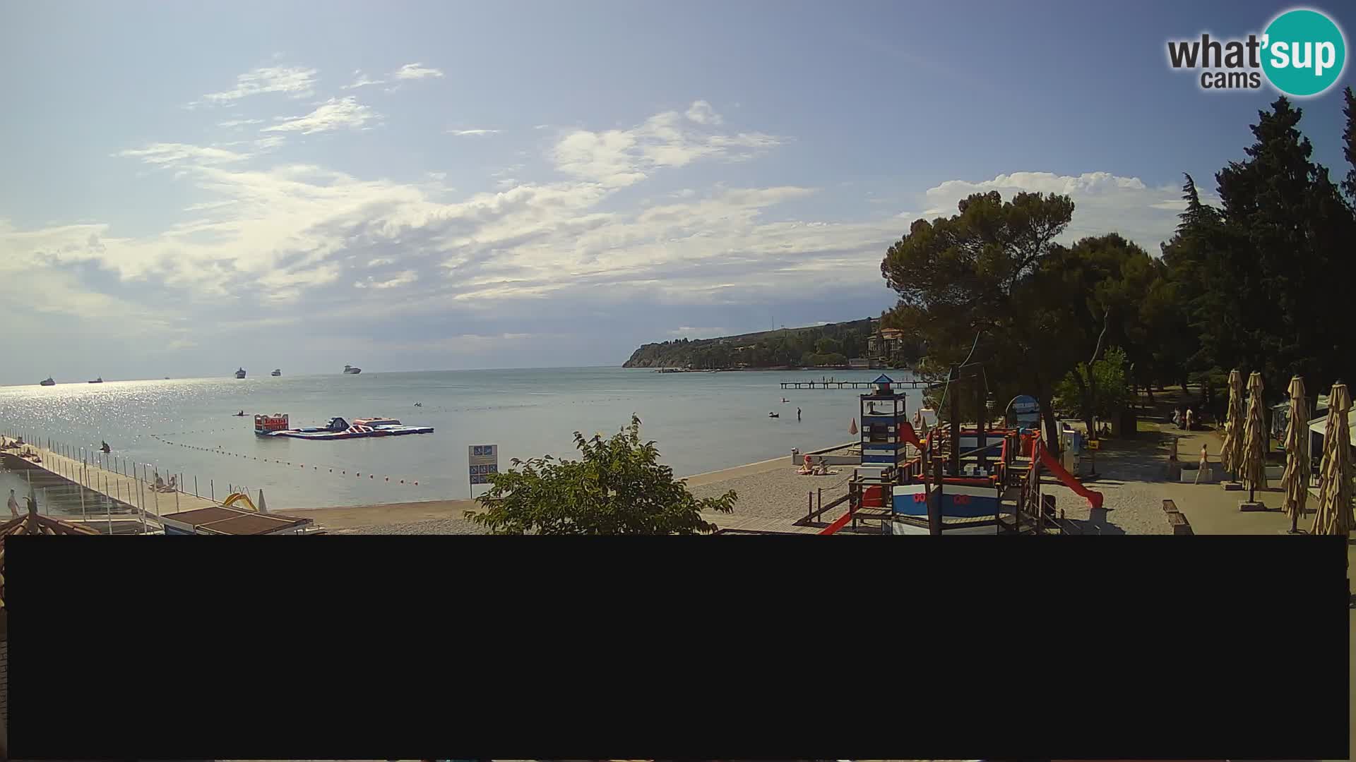 Webcam en direct Ankaran – Adria Ankaran Hotel & Resort – Slovénie