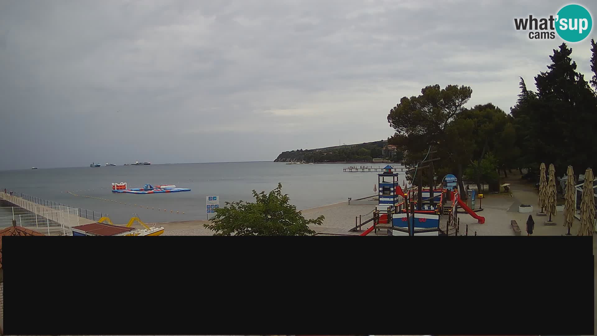 Cámara web en vivo Ankaran – Adria Ankaran Hotel & Resort – Eslovenia