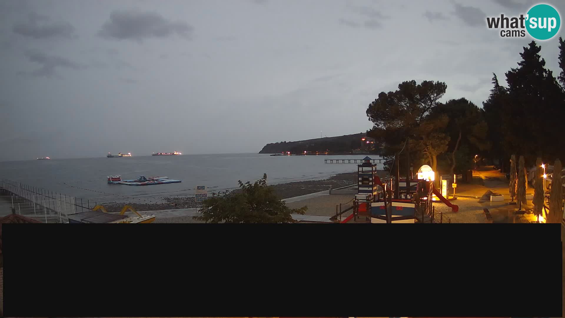 Cámara web en vivo Ankaran – Adria Ankaran Hotel & Resort – Eslovenia