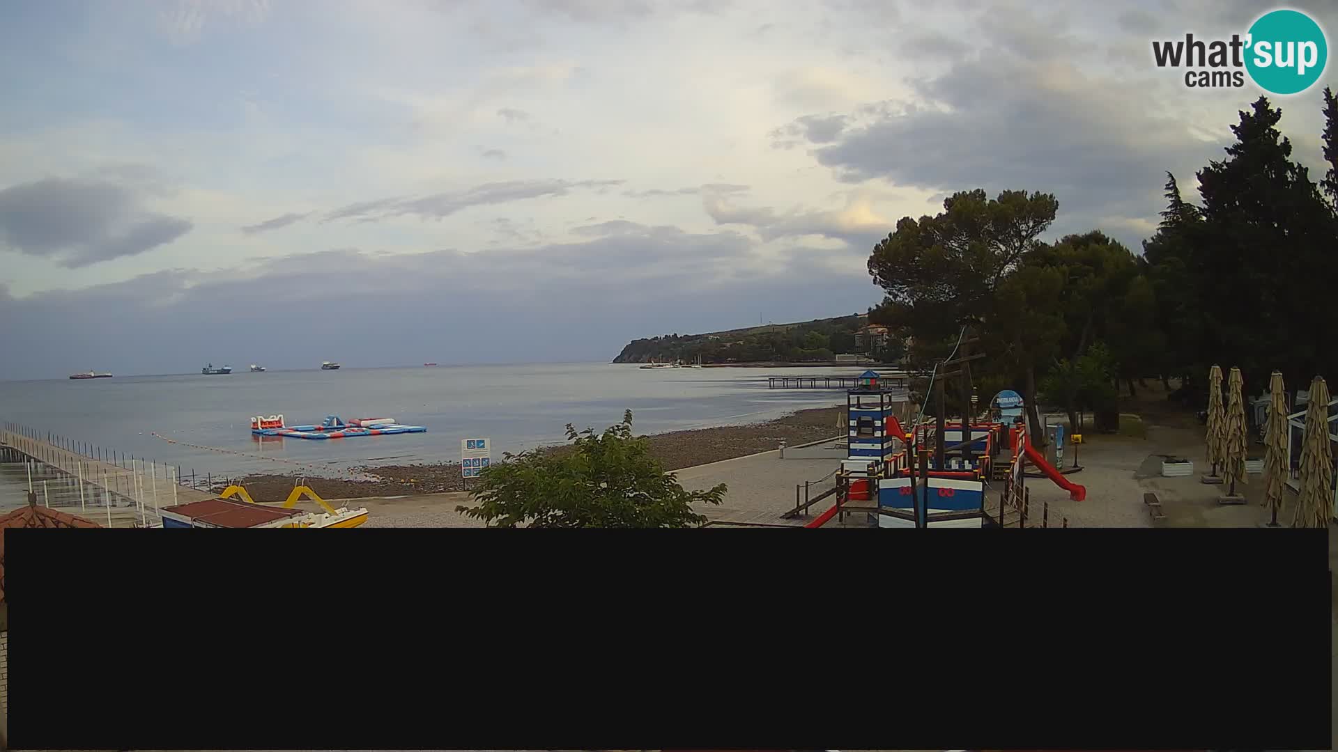 Live webcam Ankaran – Adria Ankaran Hotel & Resort – Slovenia