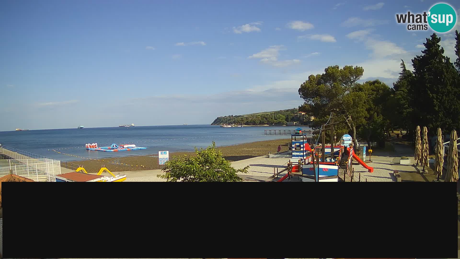 Web kamera uživo Ankaran – Adria Ankaran Hotel & Resort – Slovenija