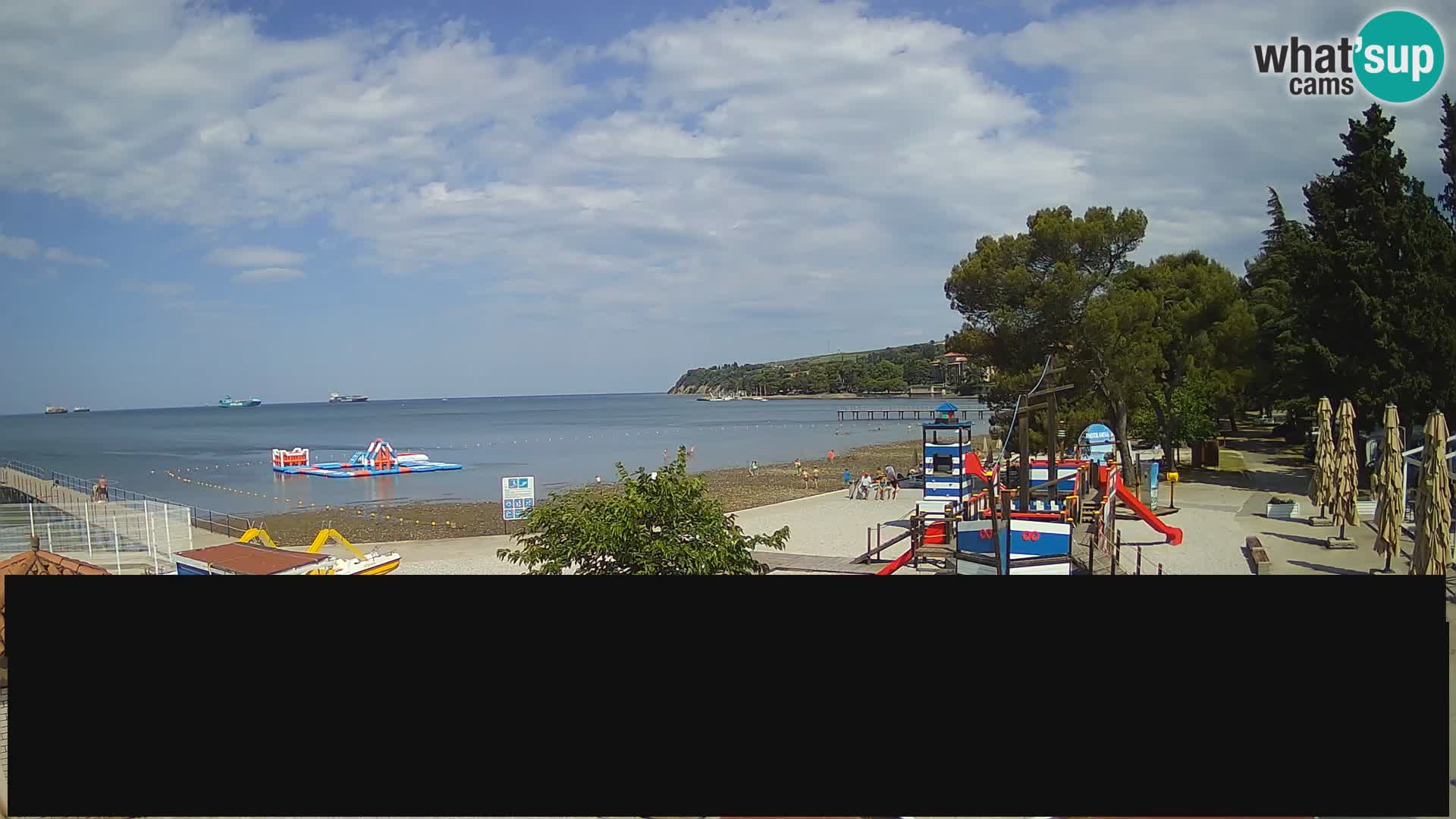 Live webcam Ankaran – Adria Ankaran Hotel & Resort – Slovenia