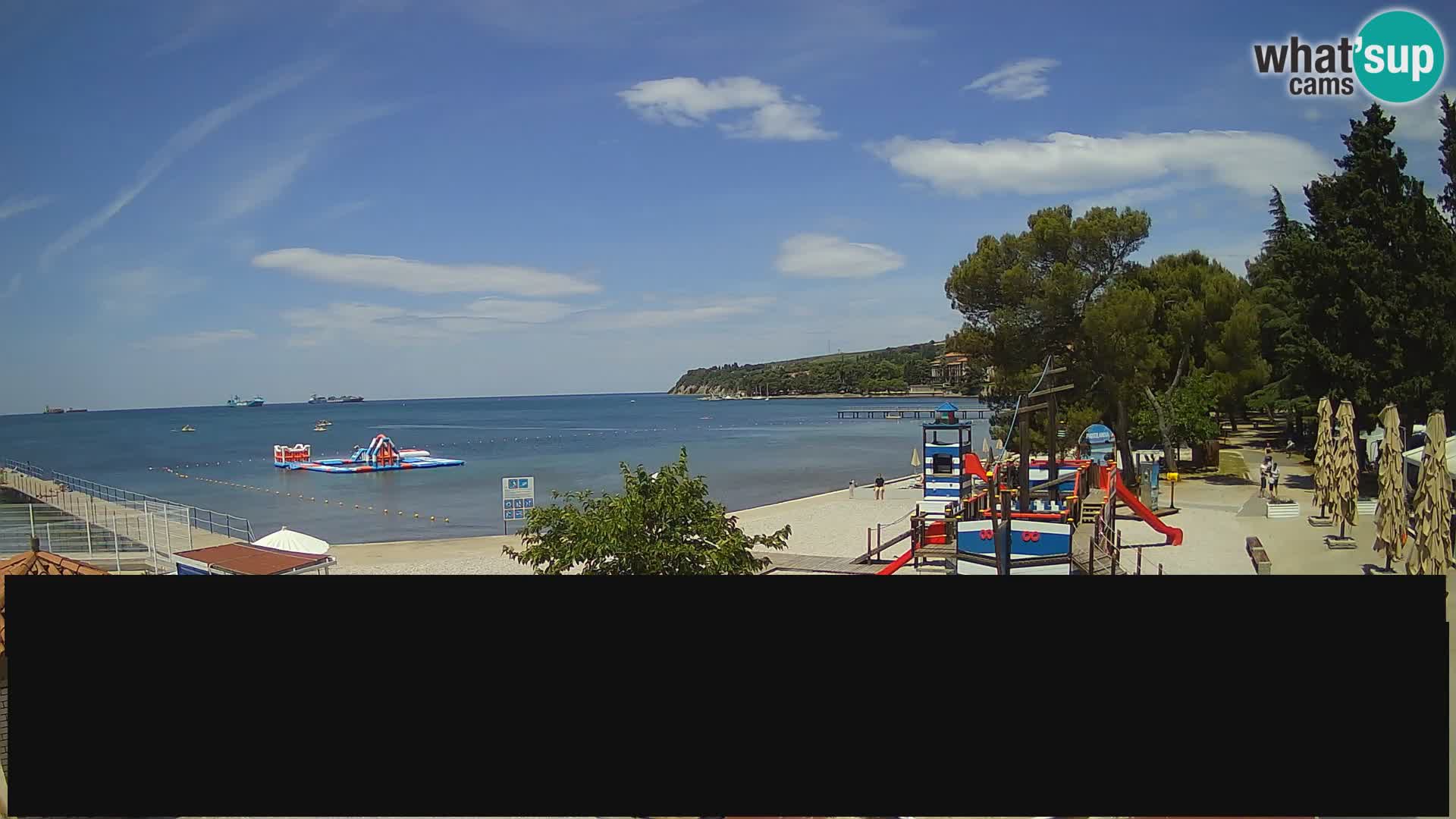 Live Webcam Ankaran – Adria Ankaran Hotel & Resort – Slowenien