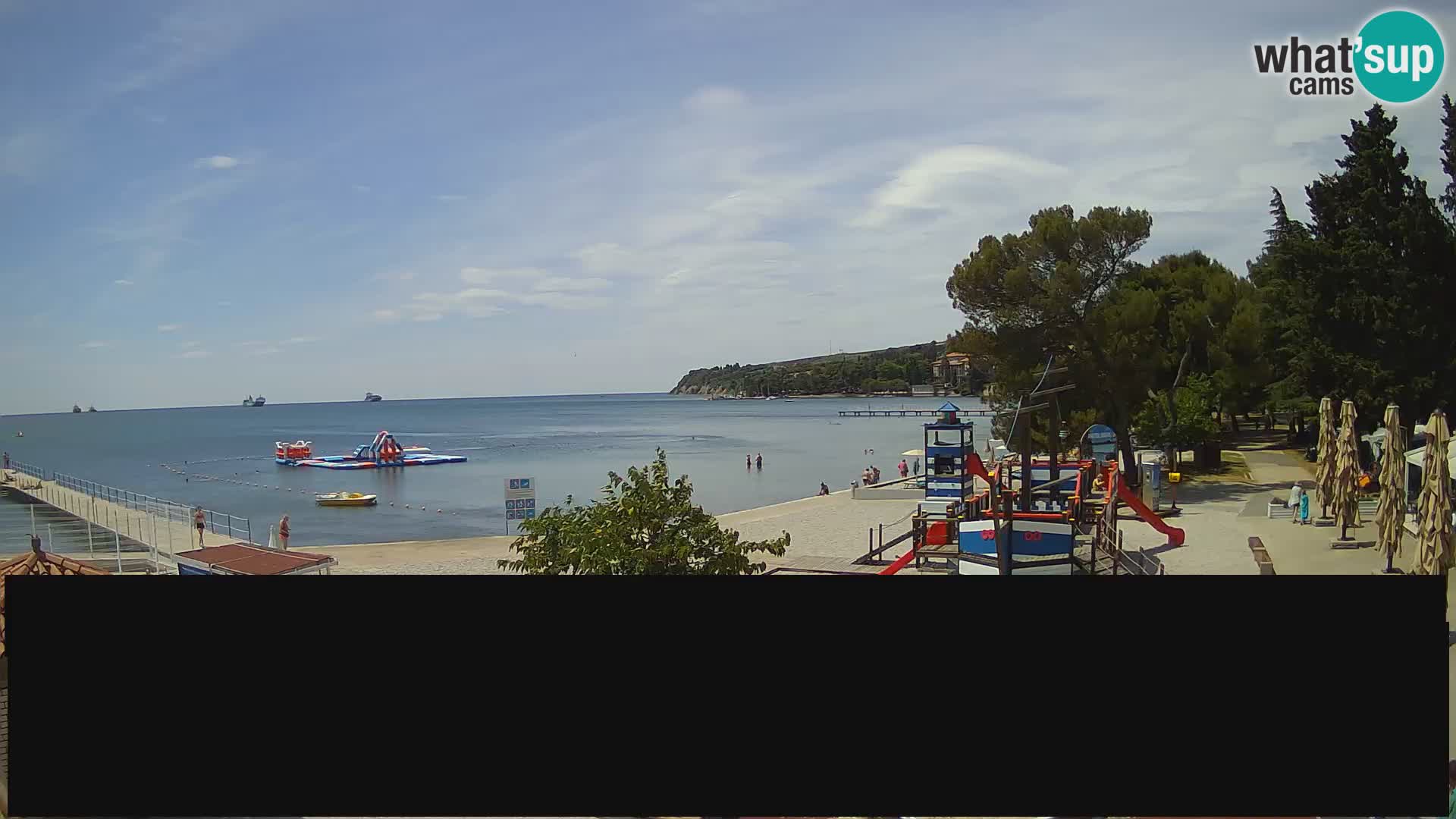 Live webcam Ankarano – Adria Ankaran Hotel & Resort – Slovenia