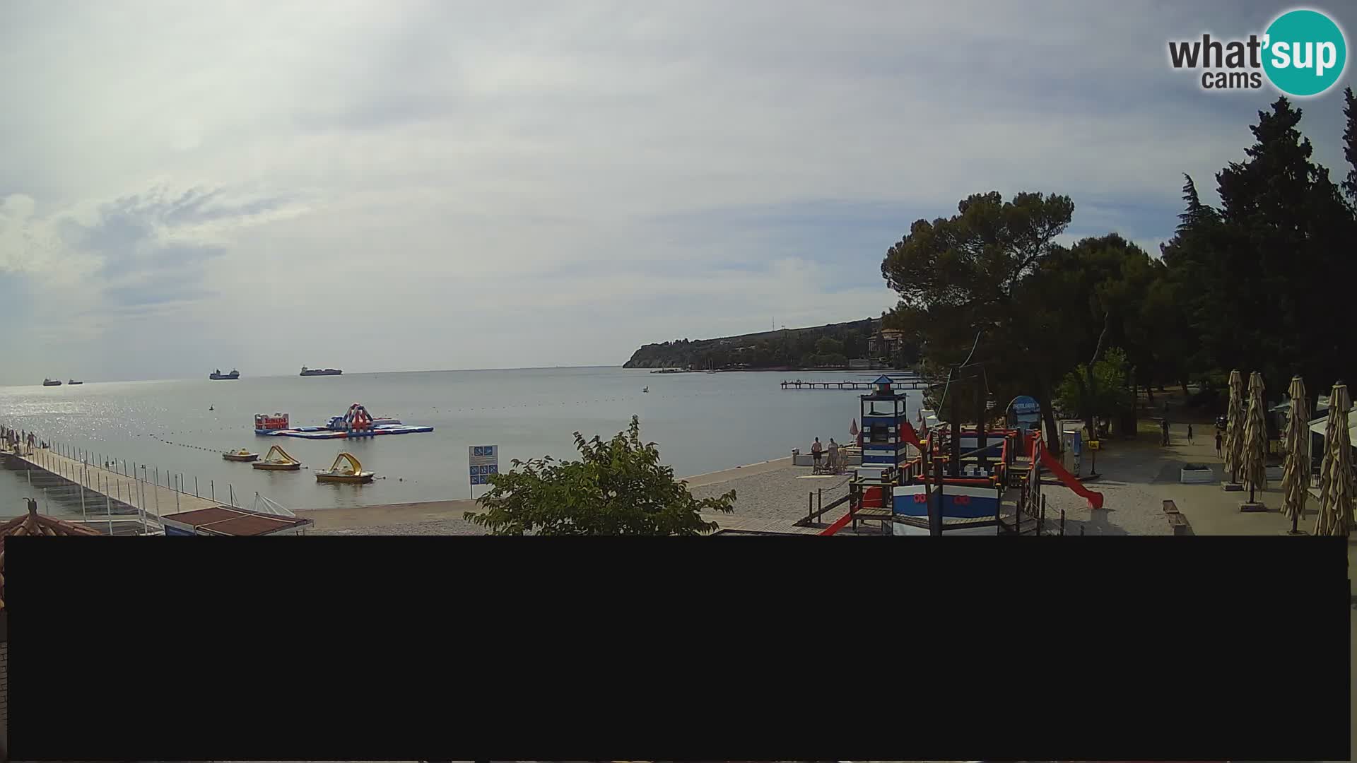 Live webcam Ankaran – Adria Ankaran Hotel & Resort – Slovenia
