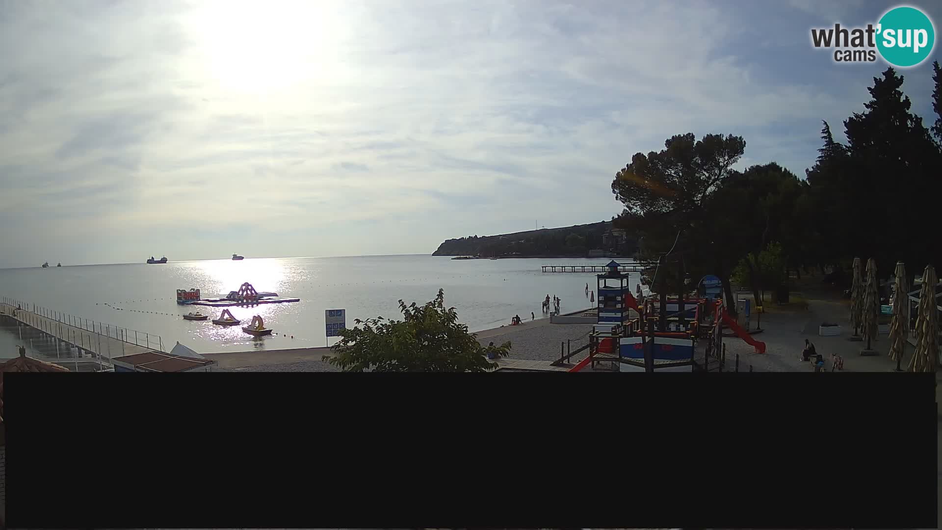 Live webcam Ankaran – Adria Ankaran Hotel & Resort – Slovenia