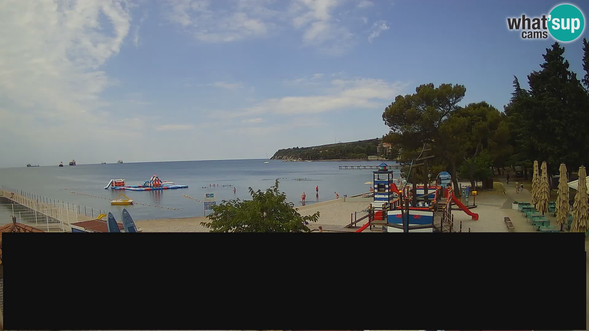 Webcam en direct Ankaran – Adria Ankaran Hotel & Resort – Slovénie