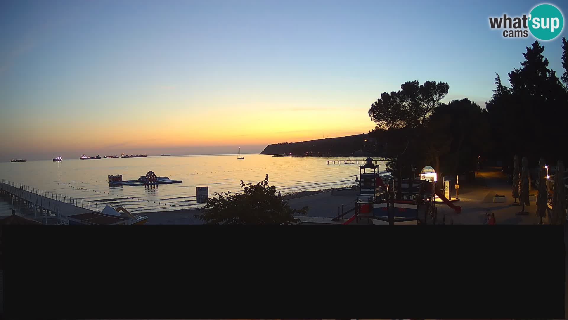 Live webcam Ankaran – Adria Ankaran Hotel & Resort – Slovenia