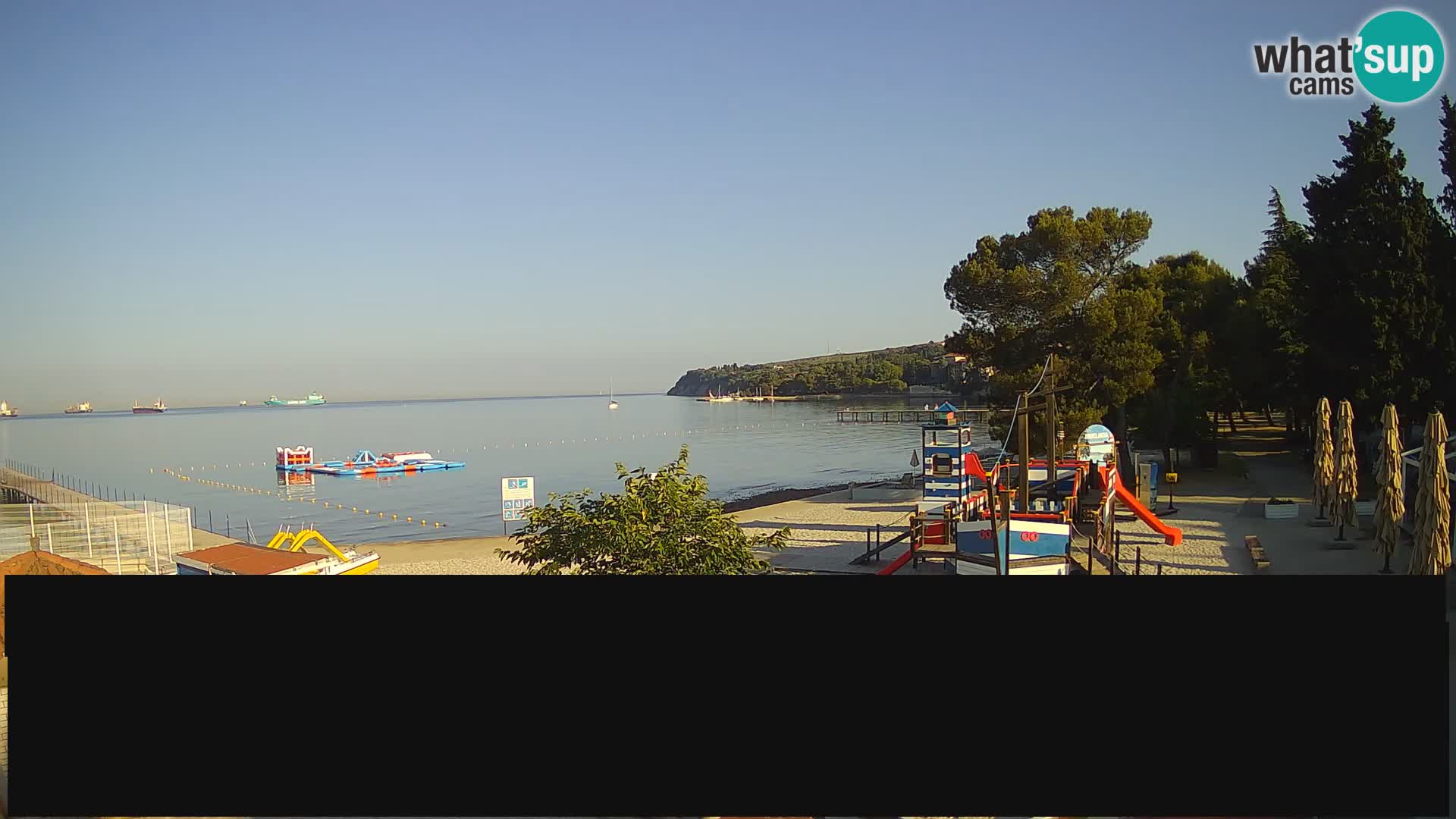 Cámara web en vivo Ankaran – Adria Ankaran Hotel & Resort – Eslovenia